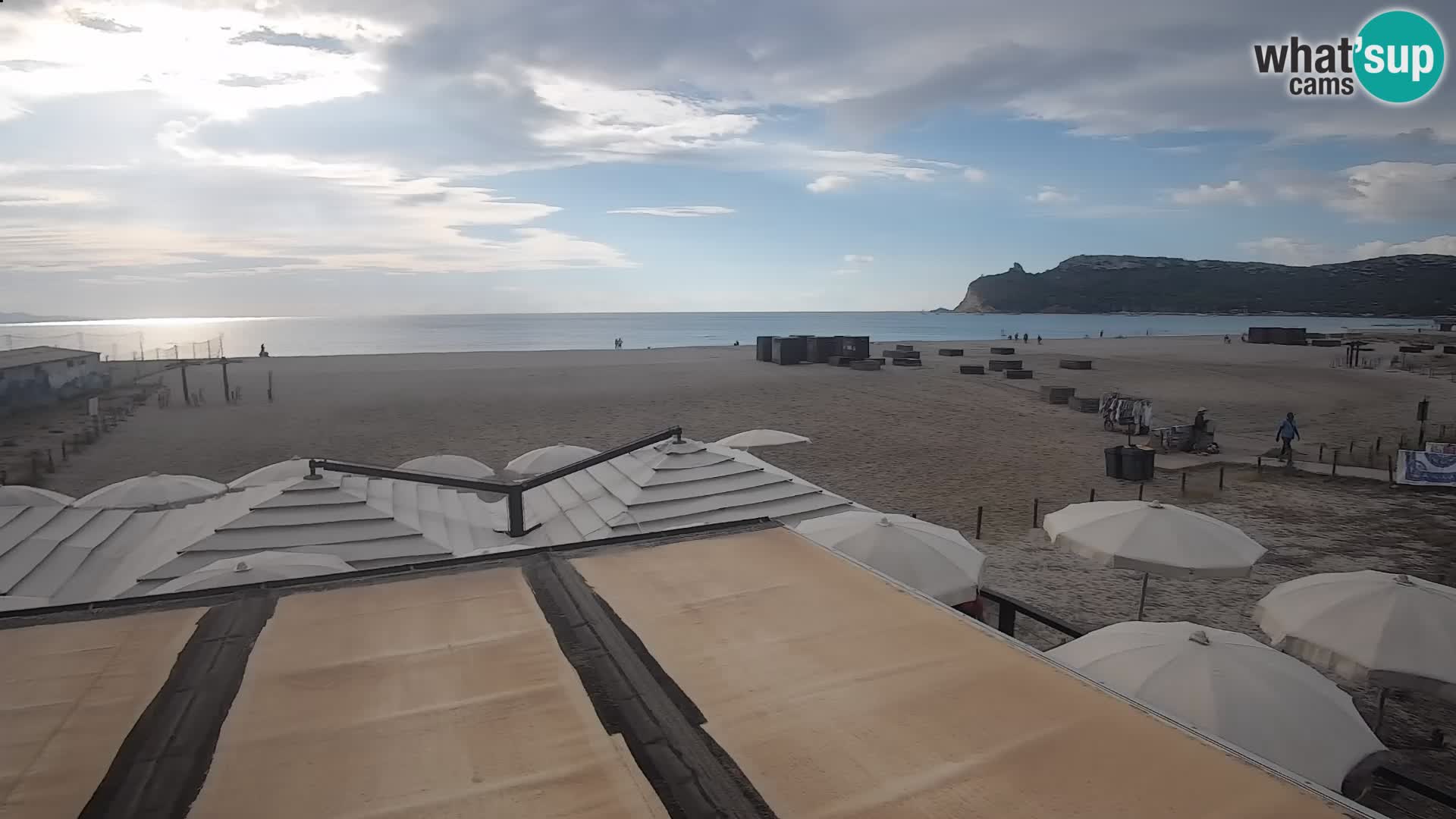 Webcam plage de Poetto | Cagliari | Sardaigne