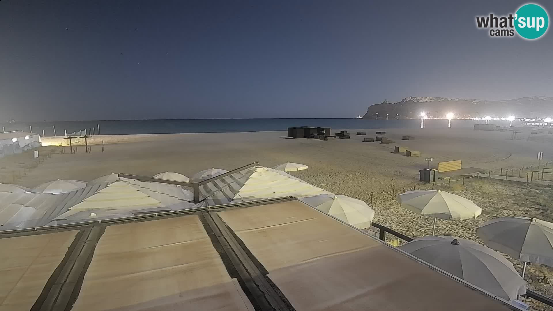 Webcam spiaggia del Poetto | Cagliari | Sardegna