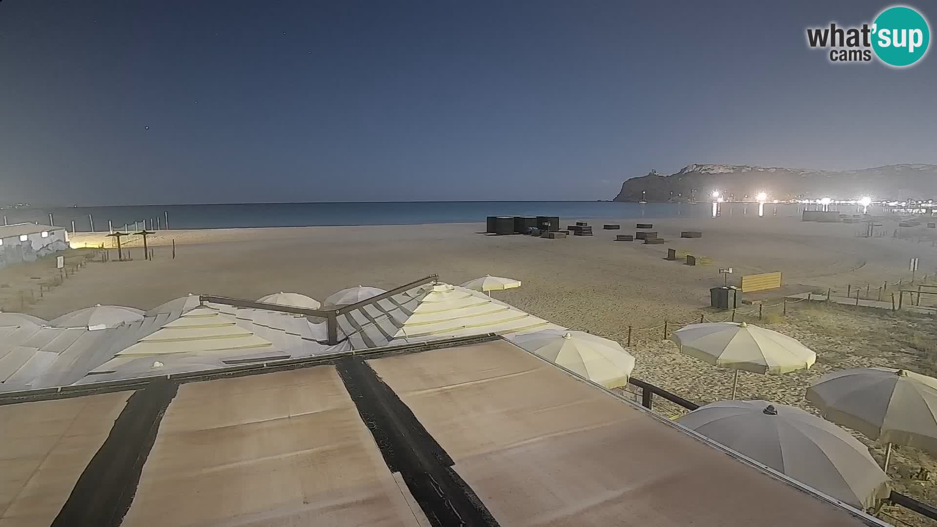 Webcam spiaggia del Poetto | Cagliari | Sardegna
