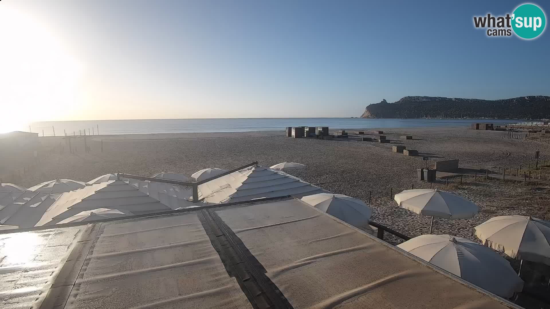 Webcam playa de Poetto | Cagliari | Cerdeña