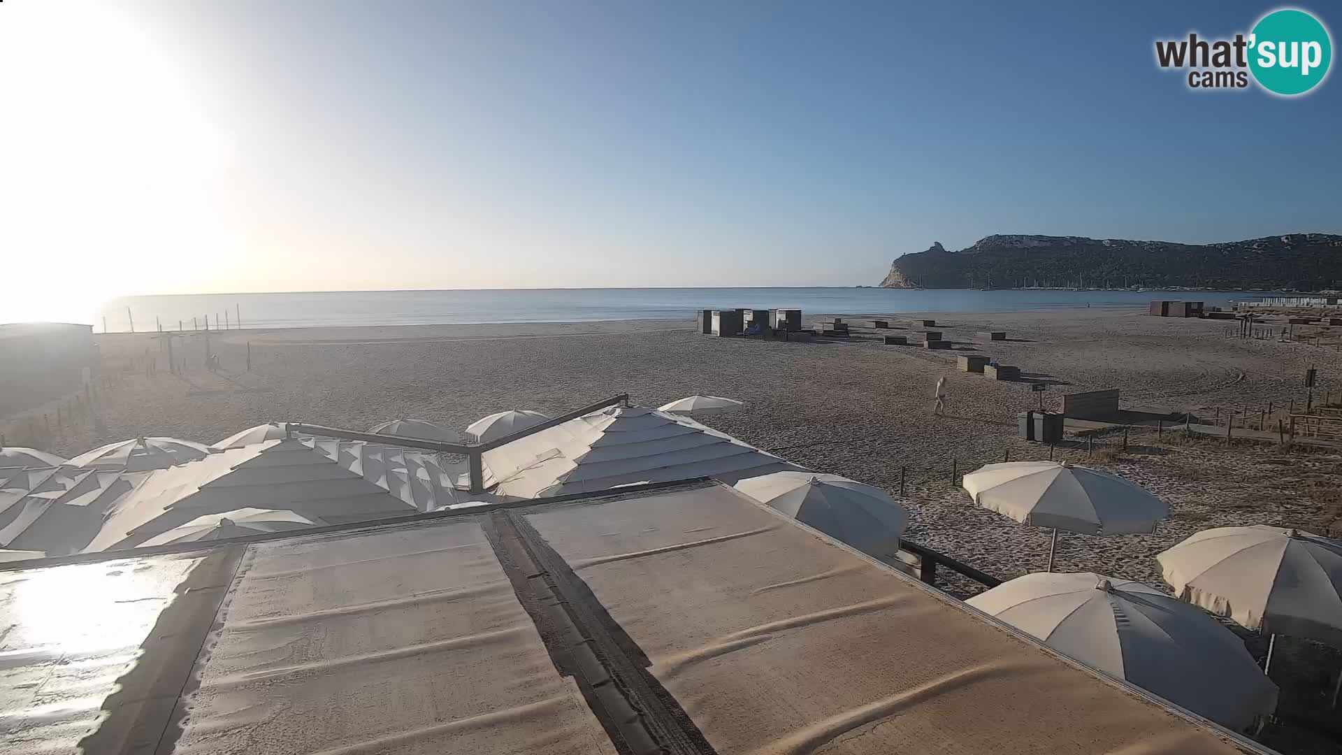 Webcam playa de Poetto | Cagliari | Cerdeña