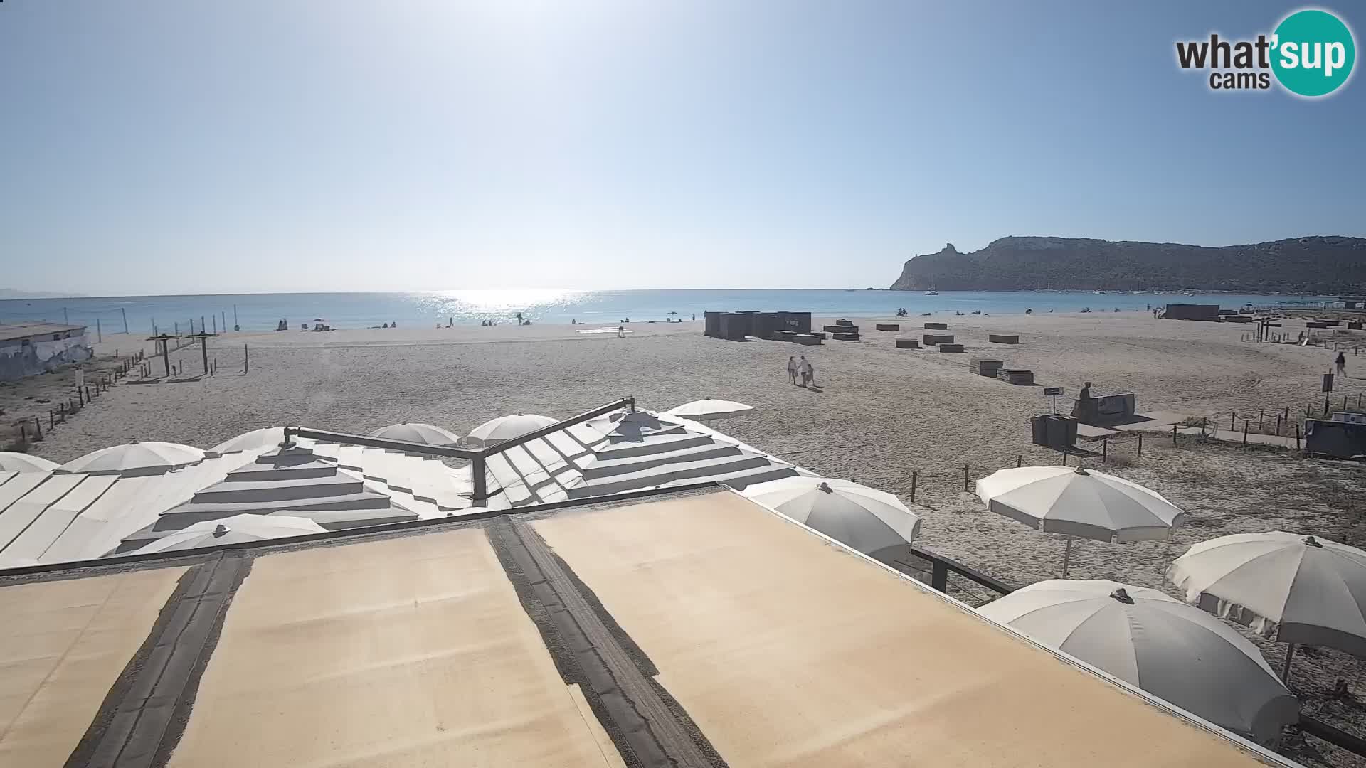 Poetto Strand Webcam | Cagliari | Sardinien