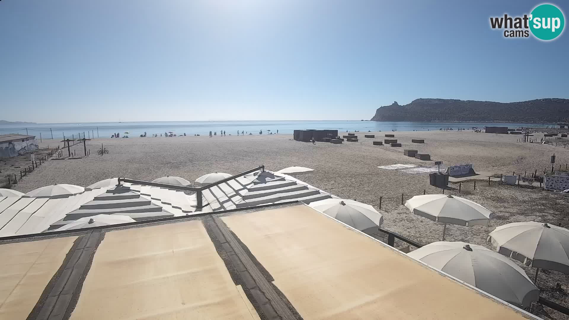 Webcam playa de Poetto | Cagliari | Cerdeña