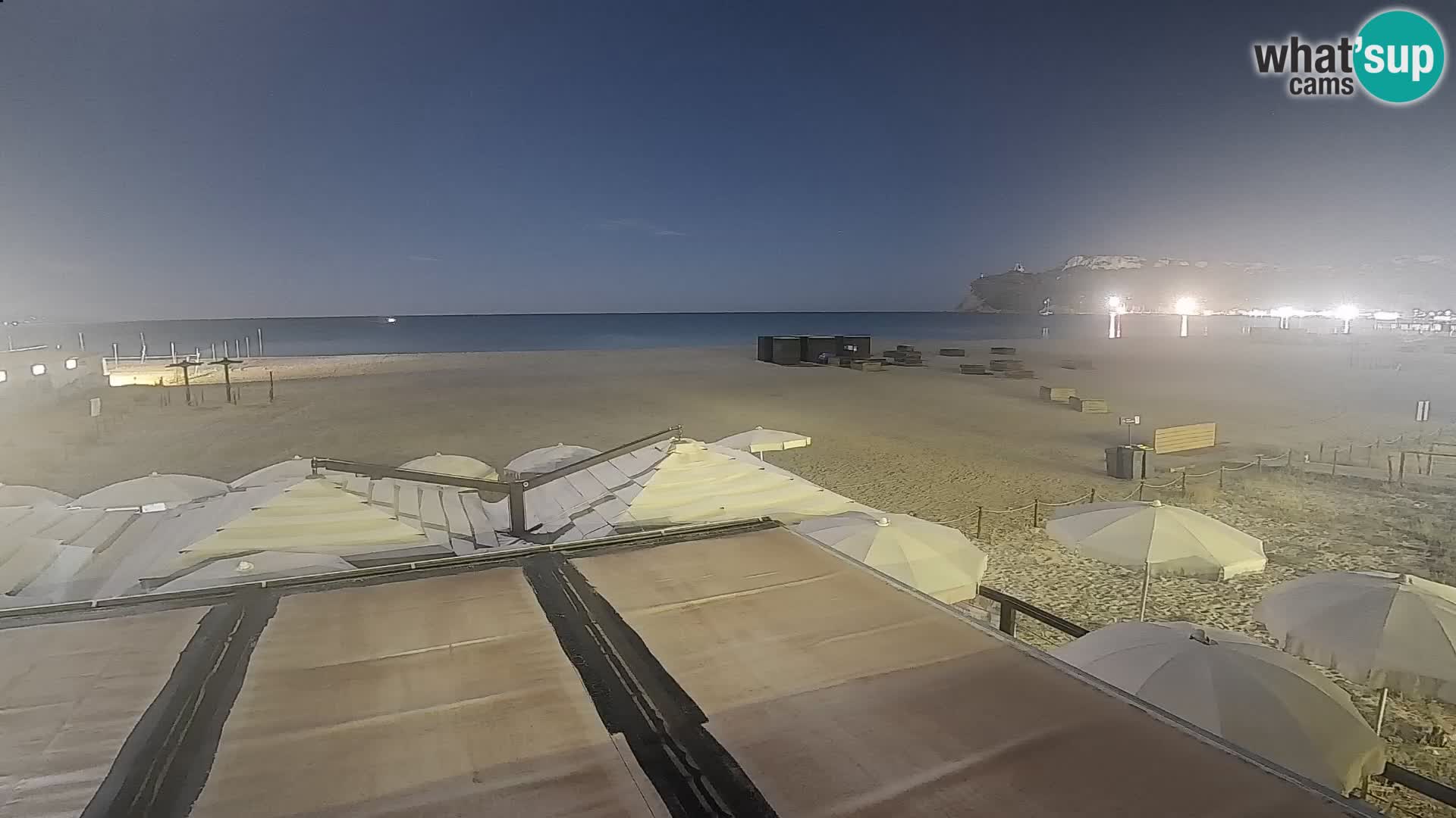 Poetto beach webcam | Cagliari | Sardinia