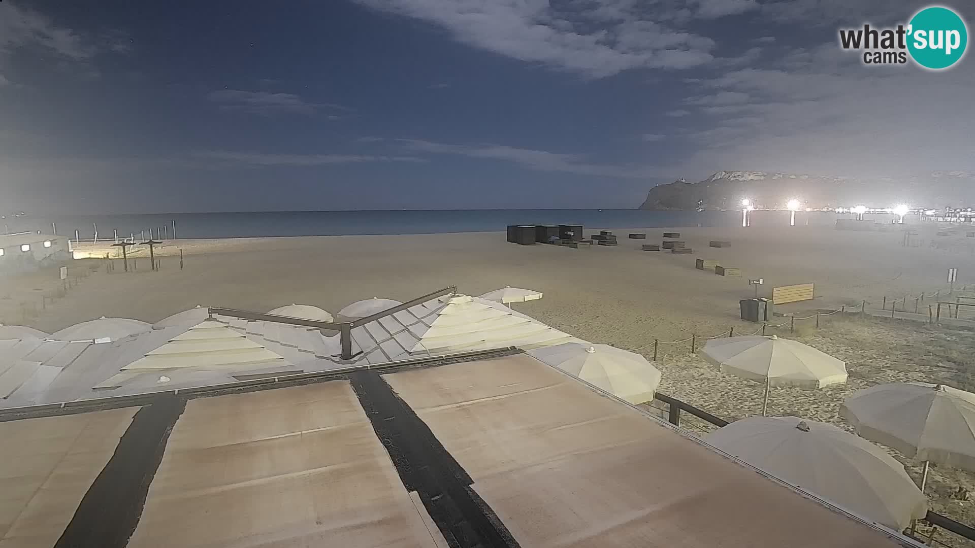 Webcam spiaggia del Poetto | Cagliari | Sardegna