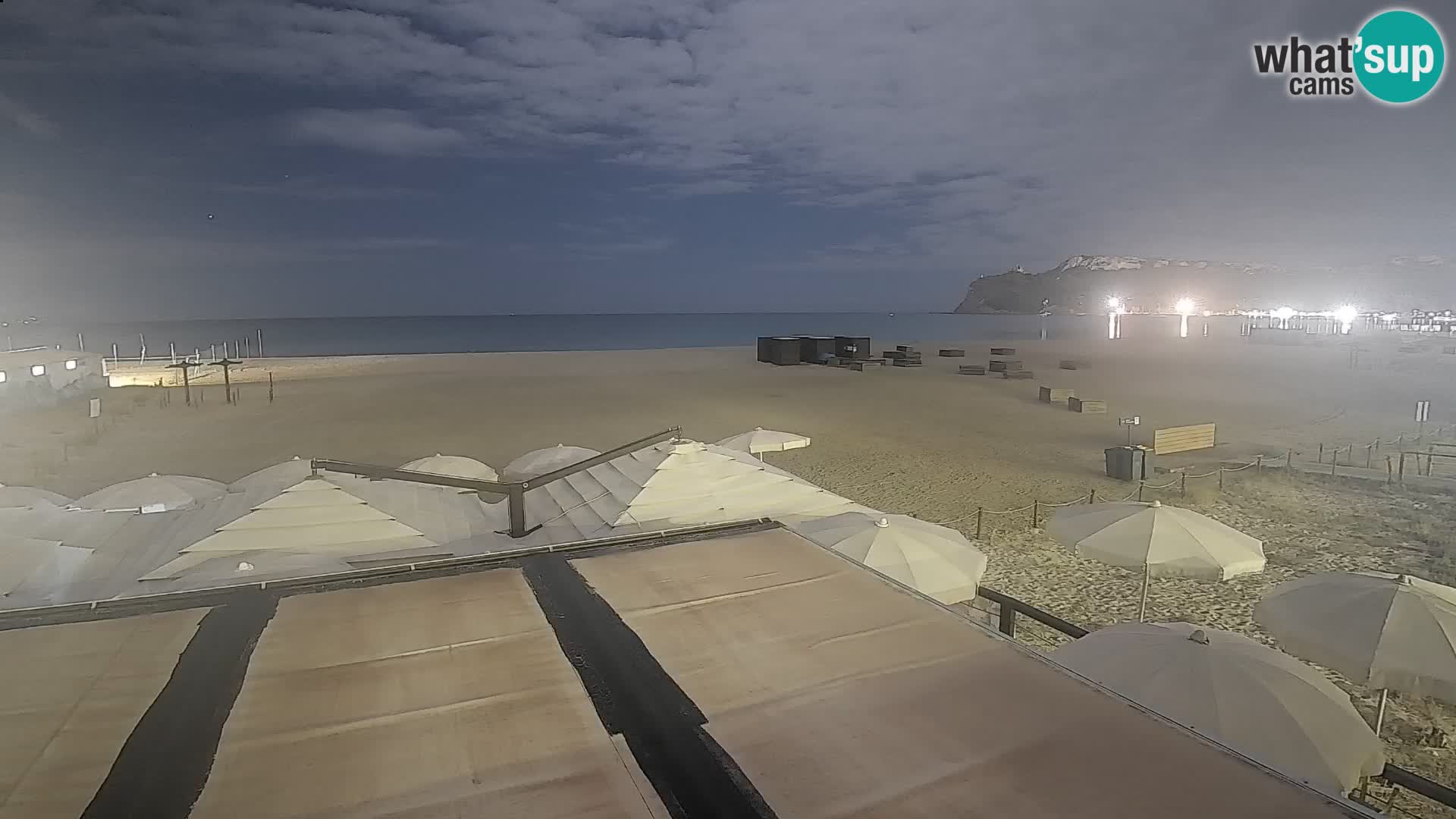 Webcam playa de Poetto | Cagliari | Cerdeña