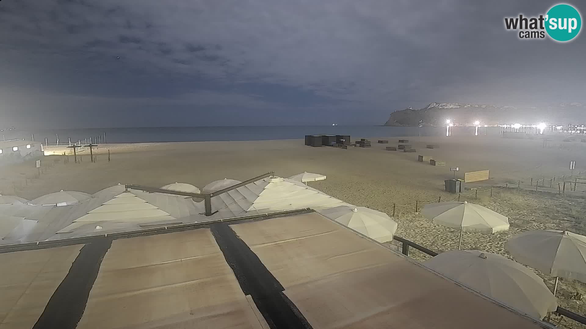 Webcam playa de Poetto | Cagliari | Cerdeña