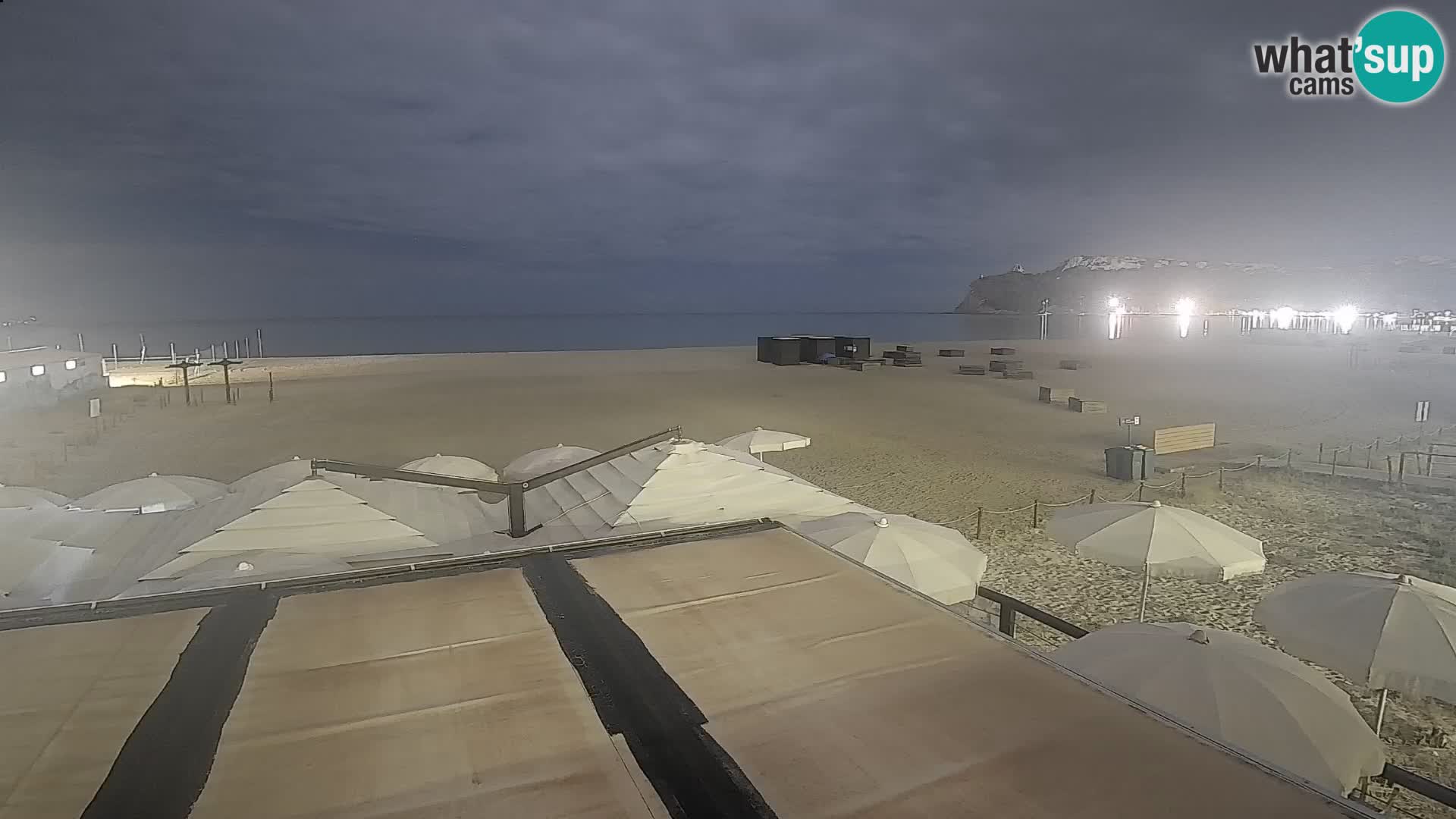 Webcam spiaggia del Poetto | Cagliari | Sardegna