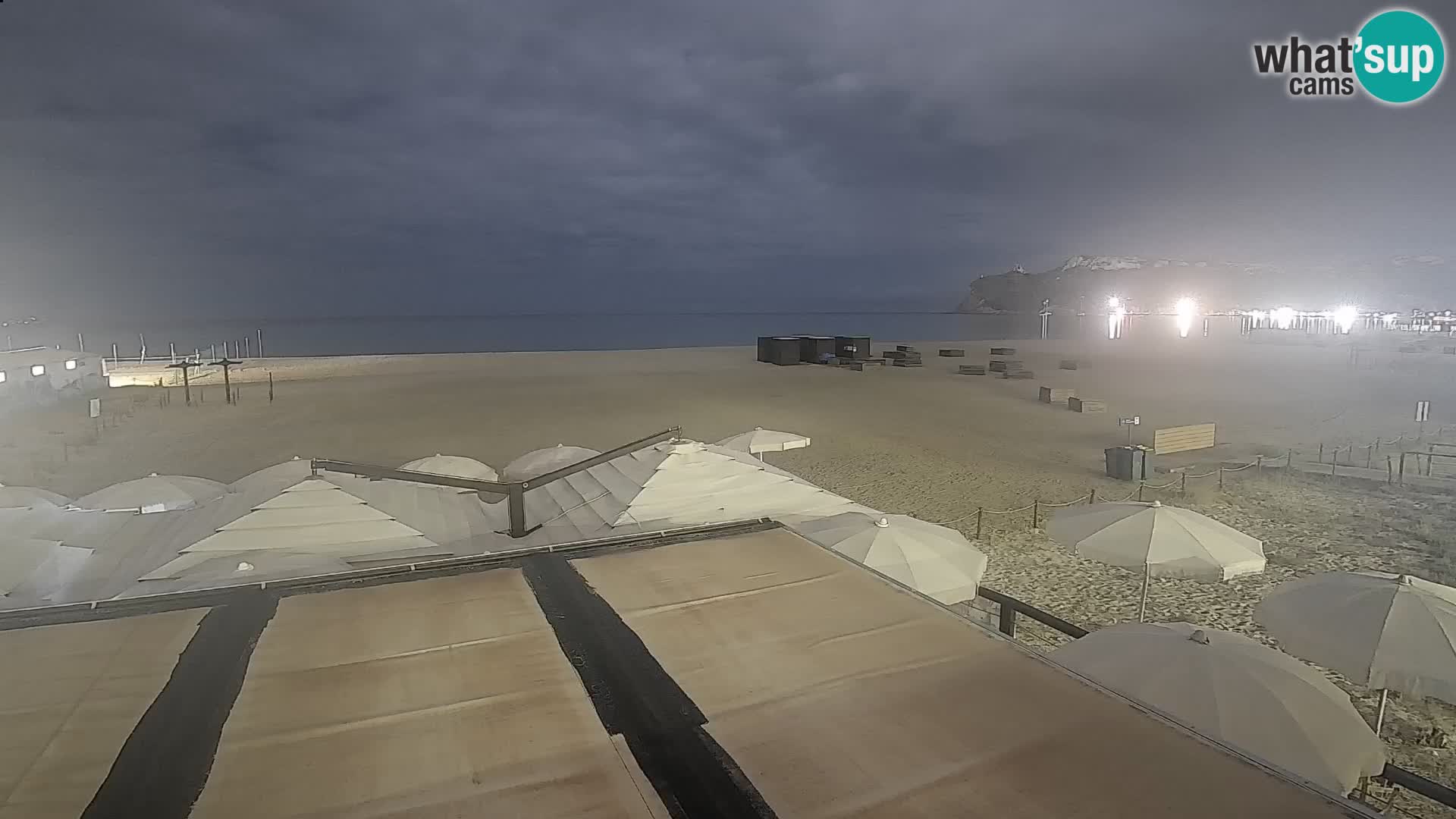 Poetto Strand Webcam | Cagliari | Sardinien