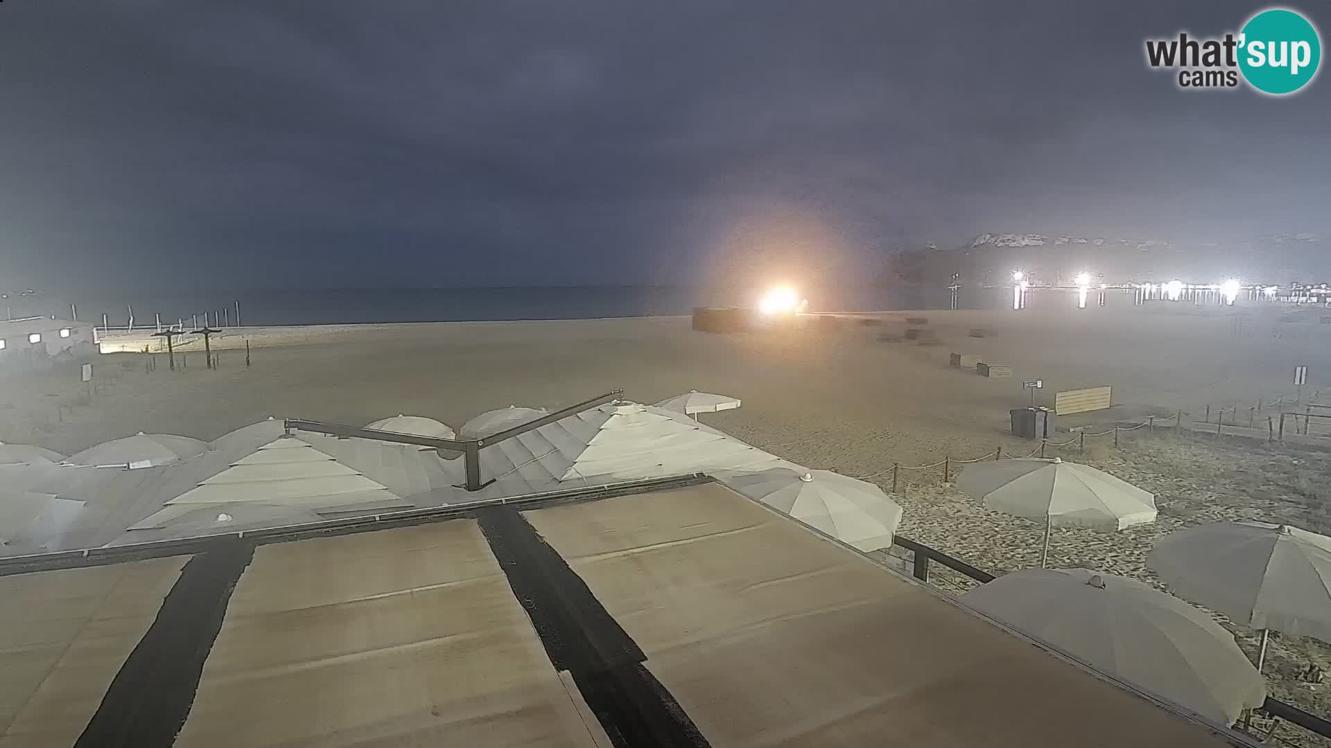 Poetto beach webcam | Cagliari | Sardinija