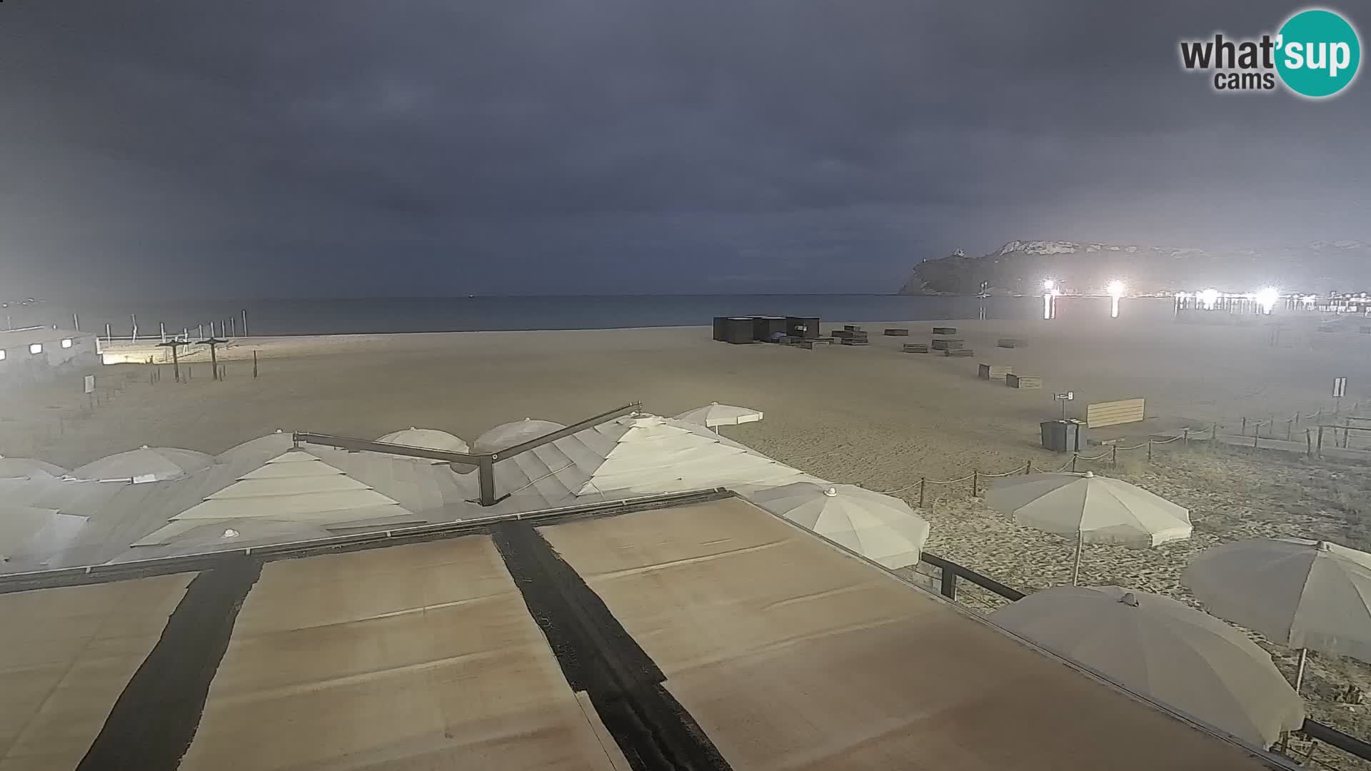 Poetto Strand Webcam | Cagliari | Sardinien