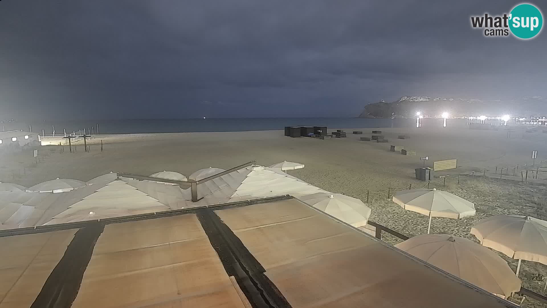 Poetto Strand Webcam | Cagliari | Sardinien