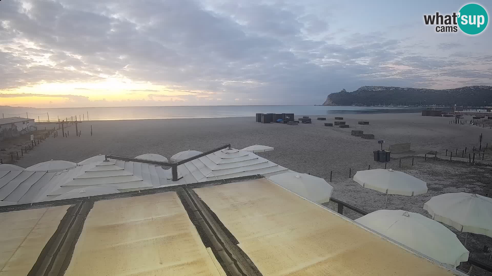 Poetto Strand Webcam | Cagliari | Sardinien