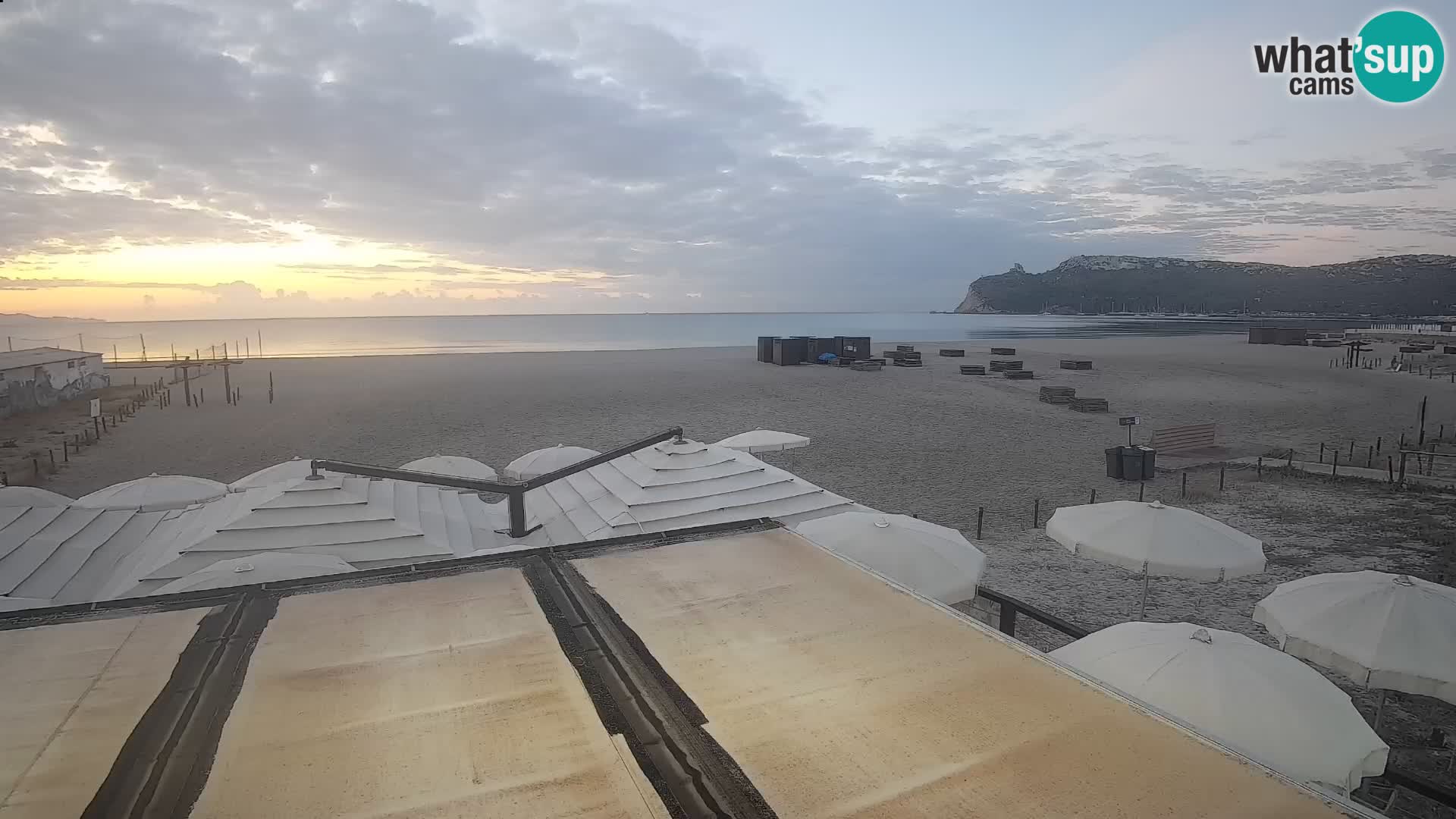 Webcam playa de Poetto | Cagliari | Cerdeña