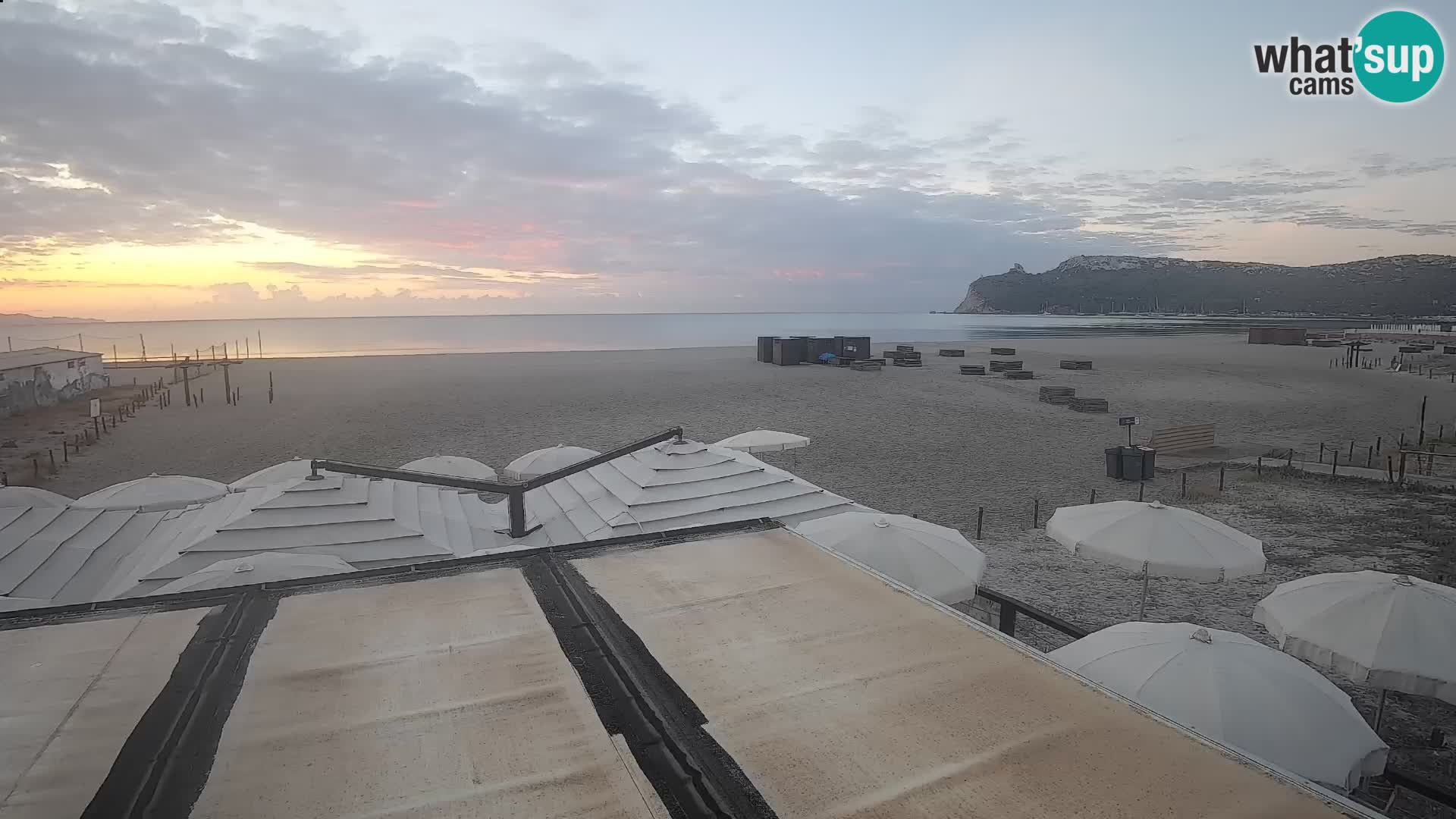 Poetto Strand Webcam | Cagliari | Sardinien