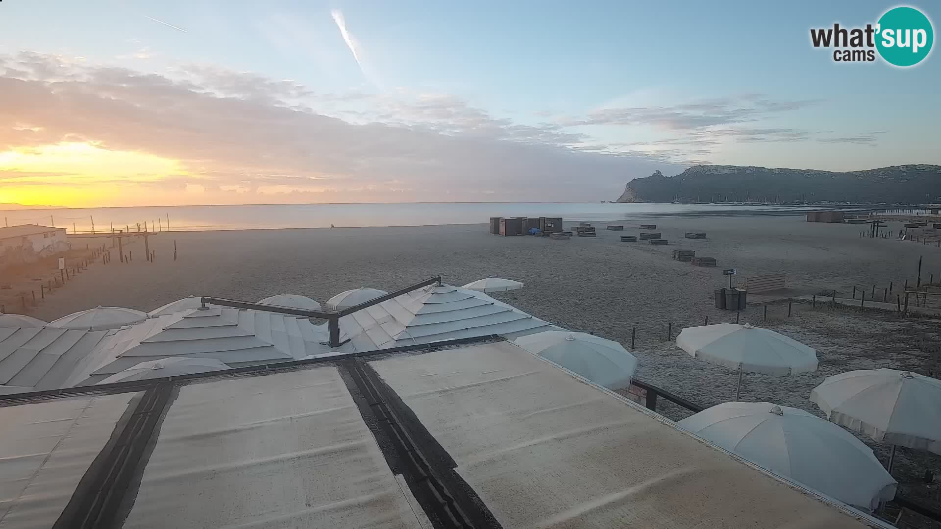 Webcam playa de Poetto | Cagliari | Cerdeña