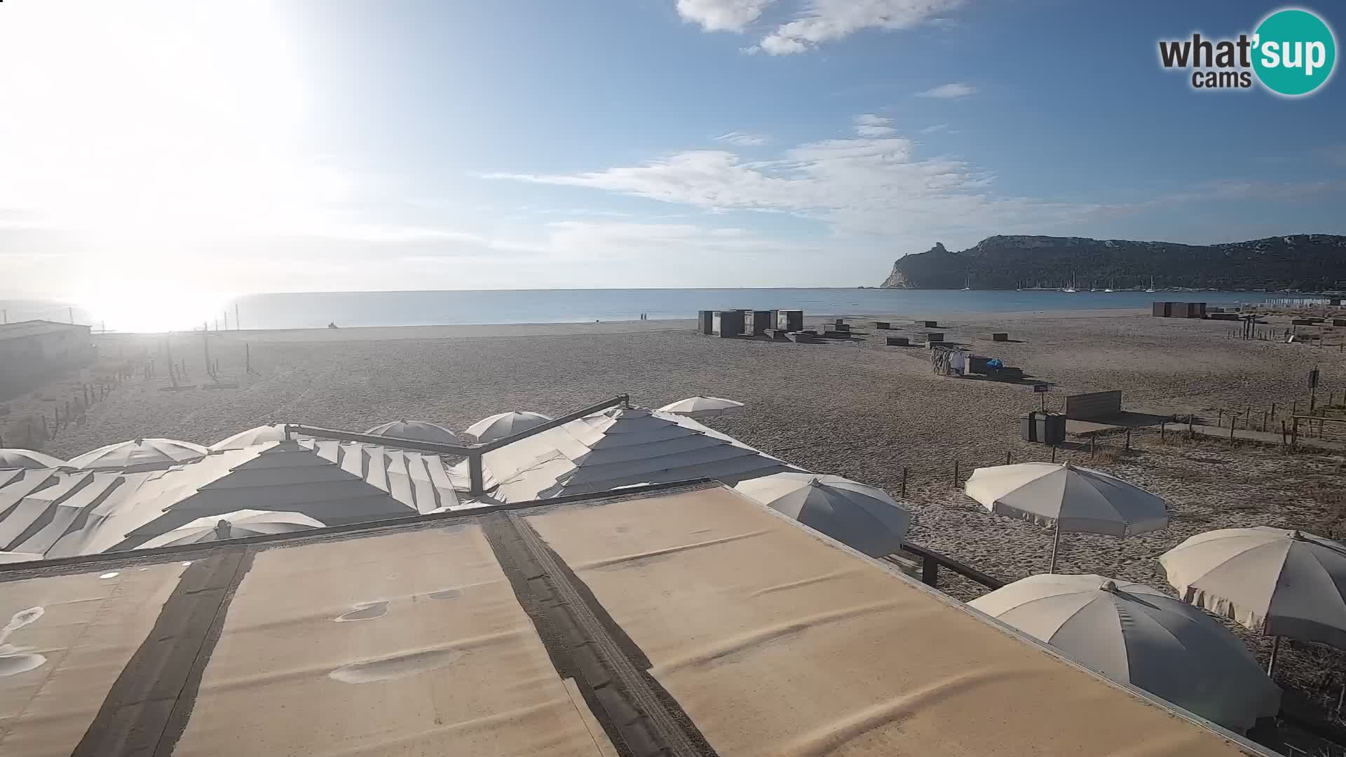 Poetto beach webcam | Cagliari | Sardinia