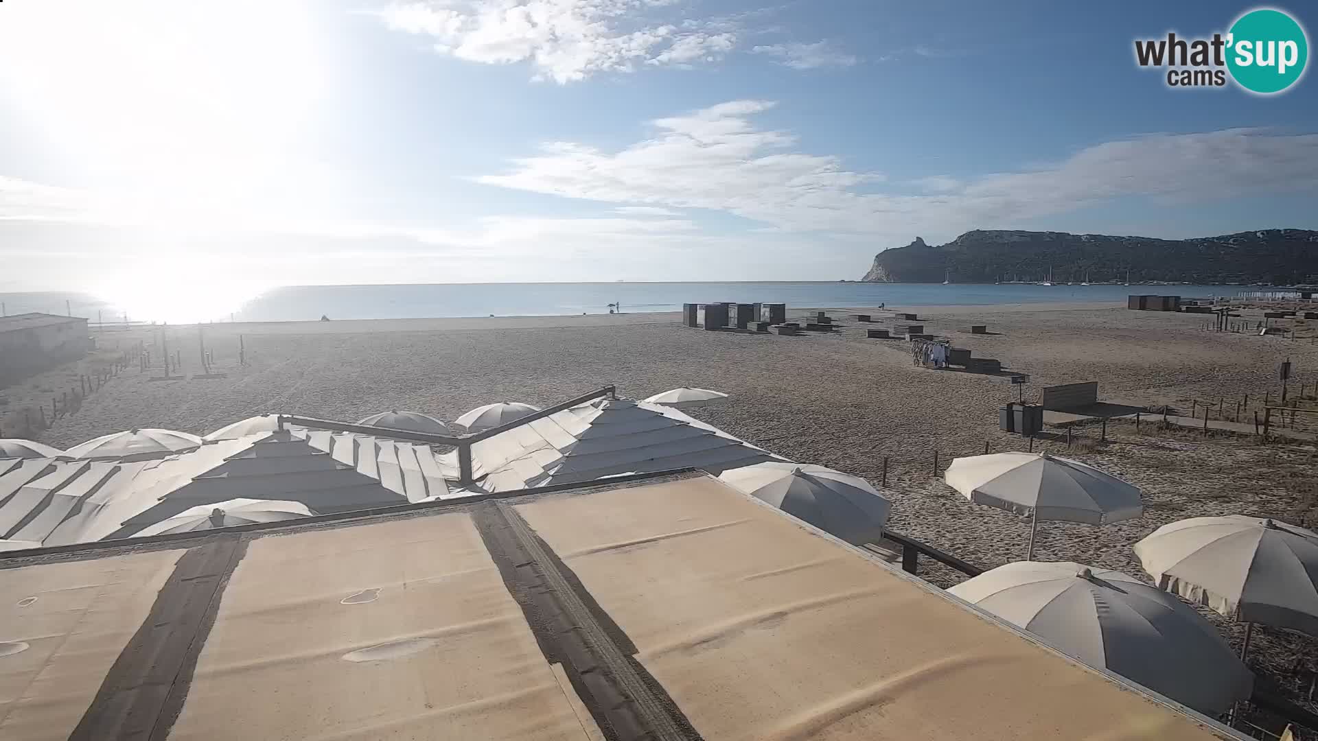 Poetto Strand Webcam | Cagliari | Sardinien