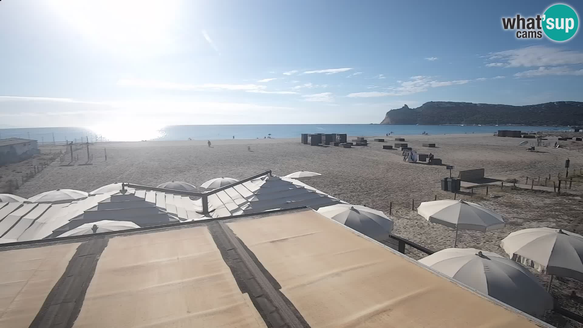 Webcam playa de Poetto | Cagliari | Cerdeña