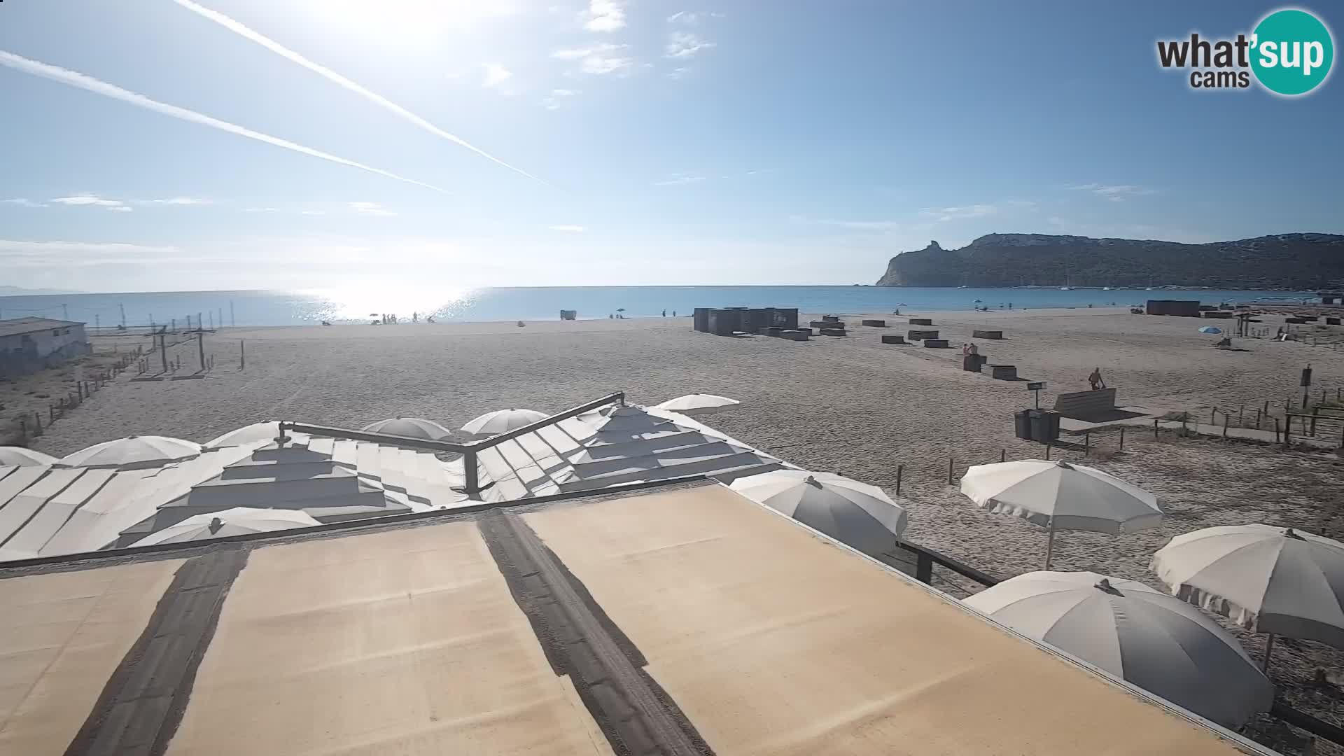Webcam spiaggia del Poetto | Cagliari | Sardegna