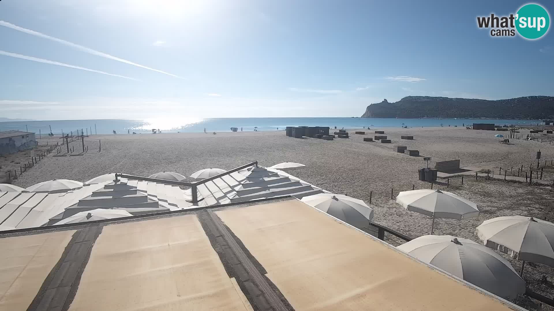 Poetto beach webcam | Cagliari | Sardinia