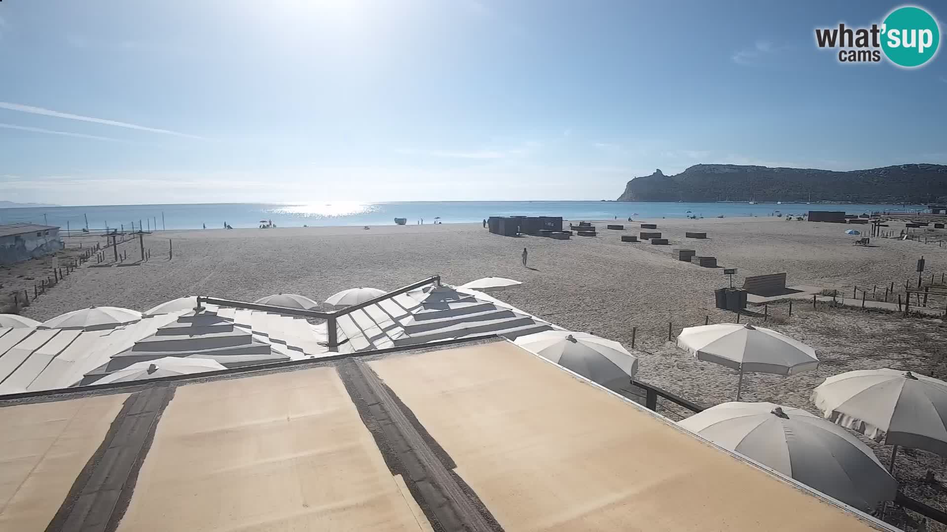Poetto beach webcam | Cagliari | Sardinia
