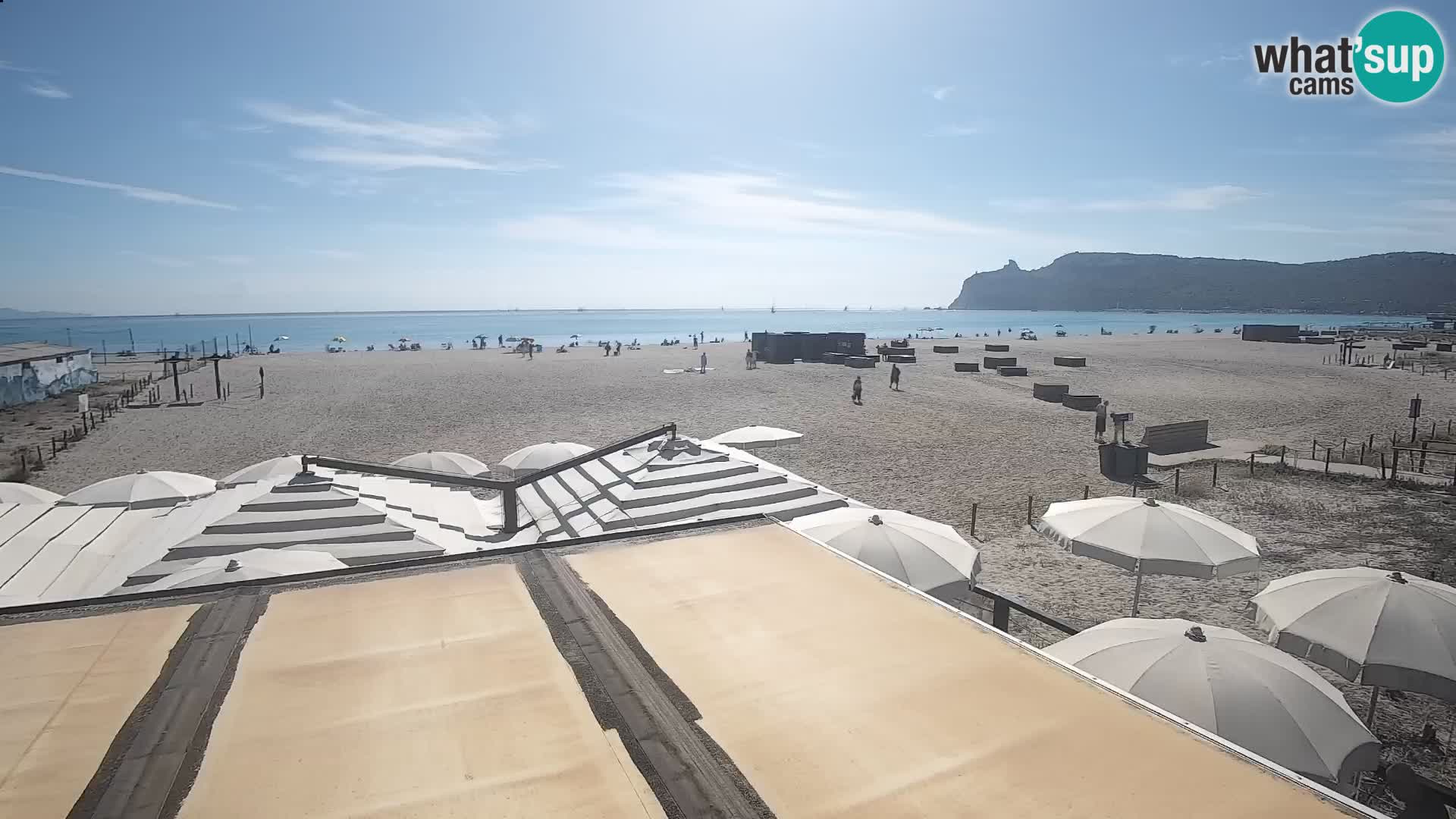 Webcam playa de Poetto | Cagliari | Cerdeña