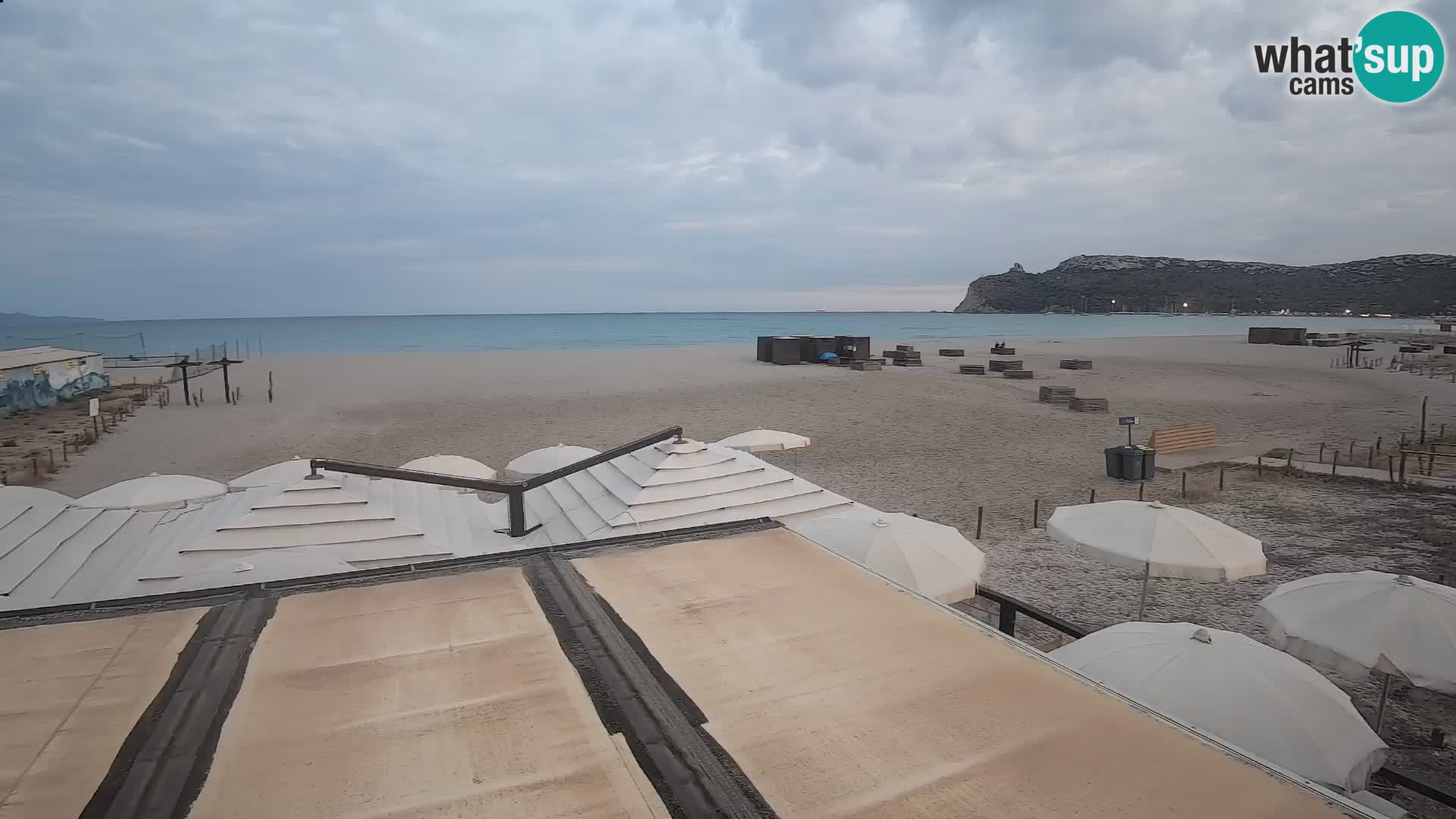 Webcam plage de Poetto | Cagliari | Sardaigne