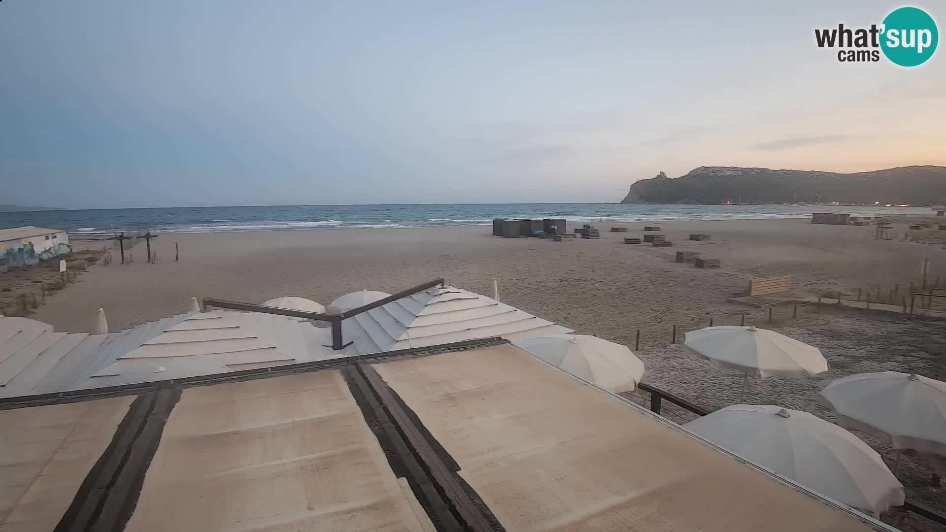 Poetto beach webcam | Cagliari | Sardinia