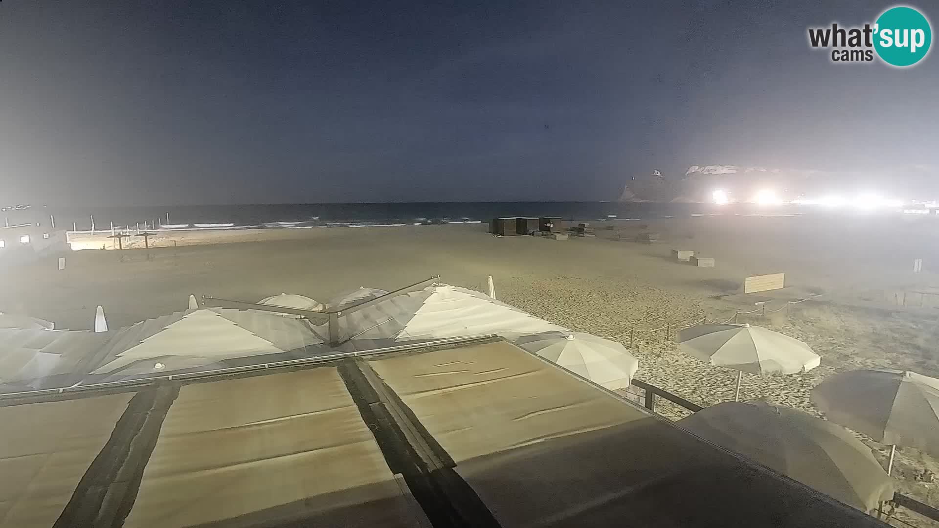Poetto beach webcam | Cagliari | Sardinia