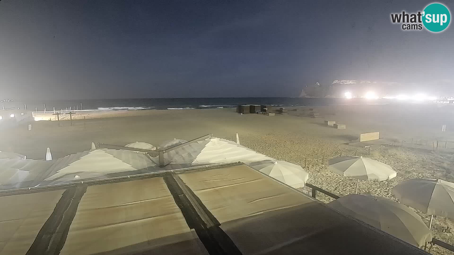 Poetto beach webcam | Cagliari | Sardinia