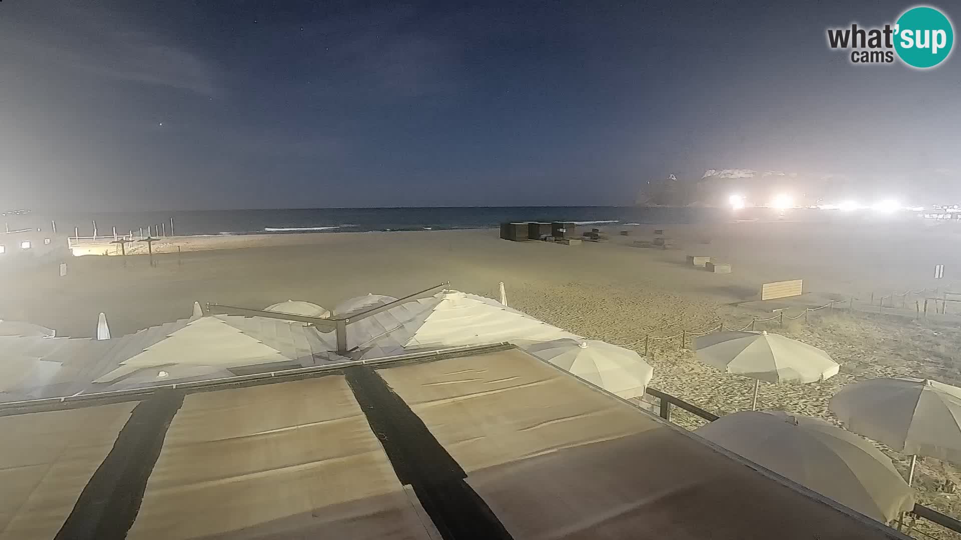 Poetto beach webcam | Cagliari | Sardinia