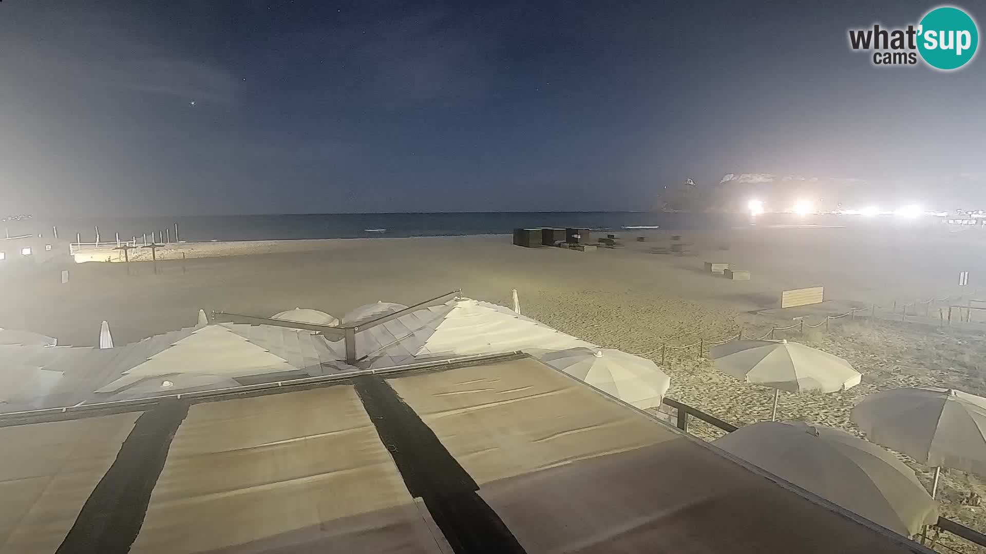 Poetto beach webcam | Cagliari | Sardinia
