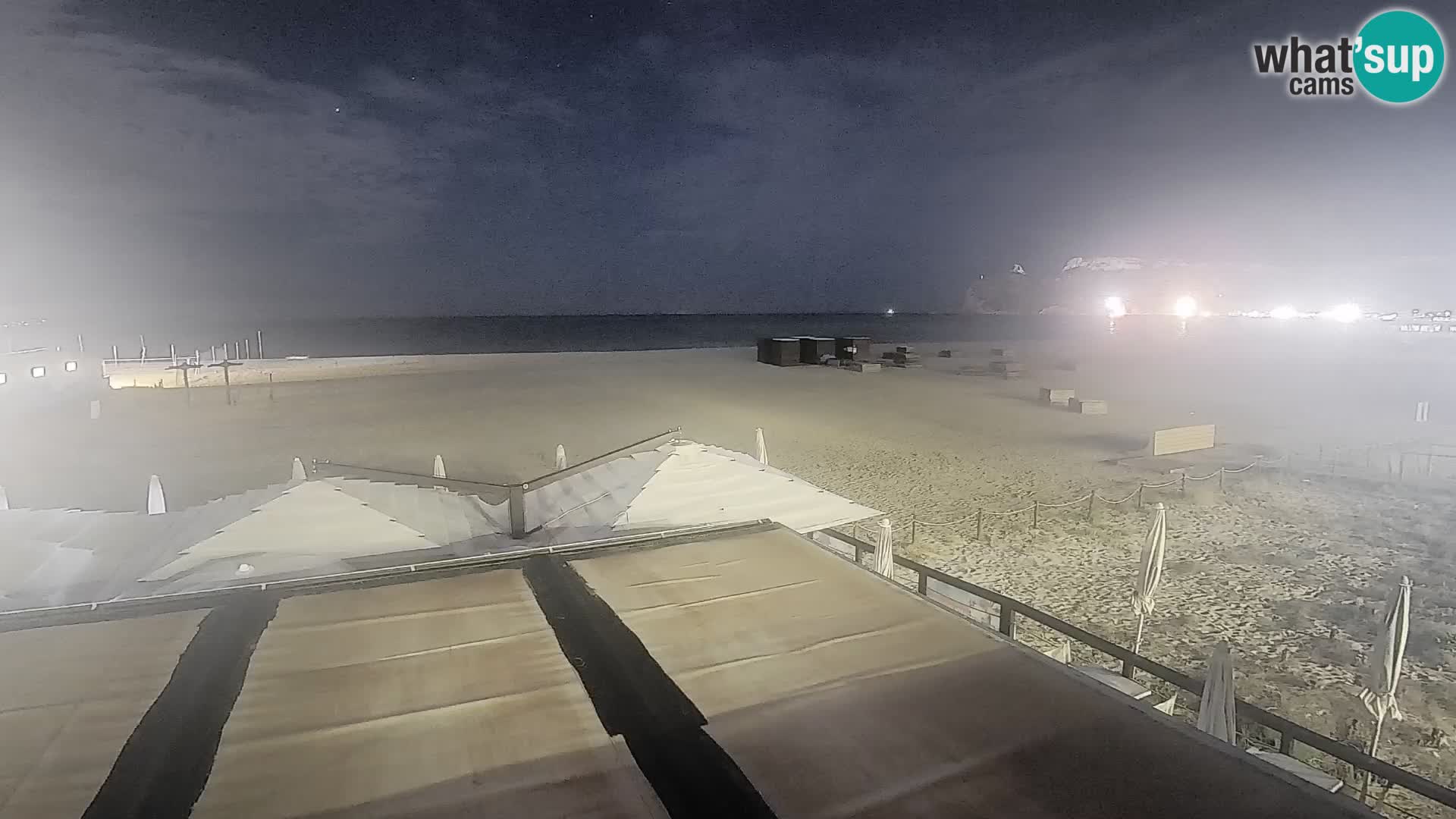 Poetto beach webcam | Cagliari | Sardinija