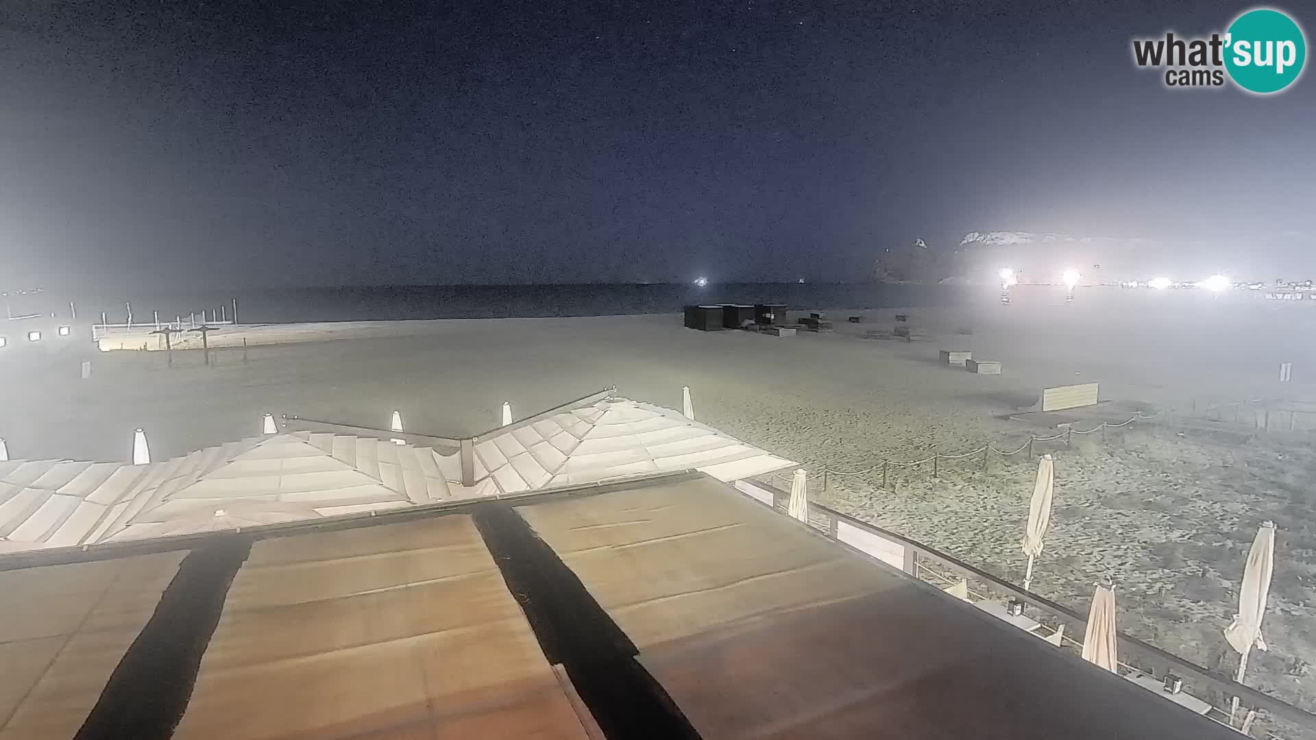 Poetto beach webcam | Cagliari | Sardinija