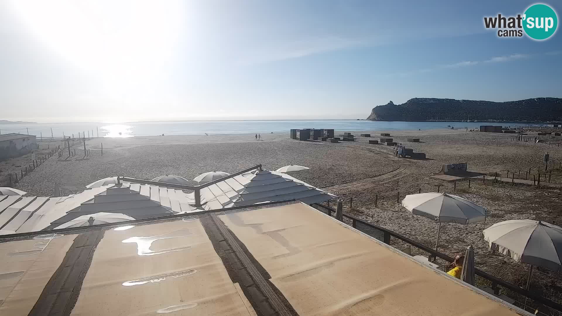 Webcam spiaggia del Poetto | Cagliari | Sardegna