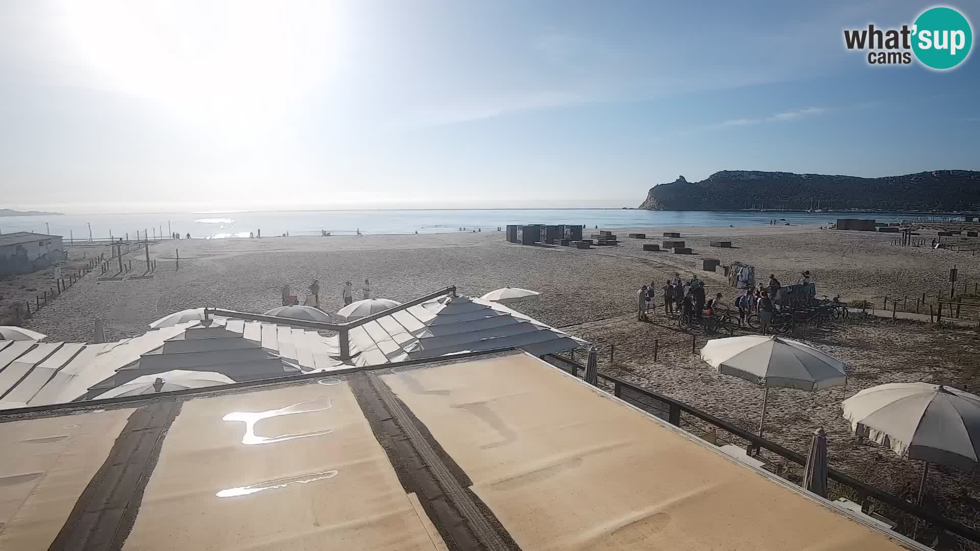Webcam playa de Poetto | Cagliari | Cerdeña