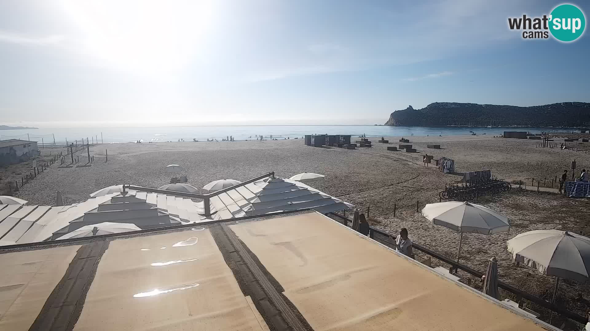Webcam playa de Poetto | Cagliari | Cerdeña