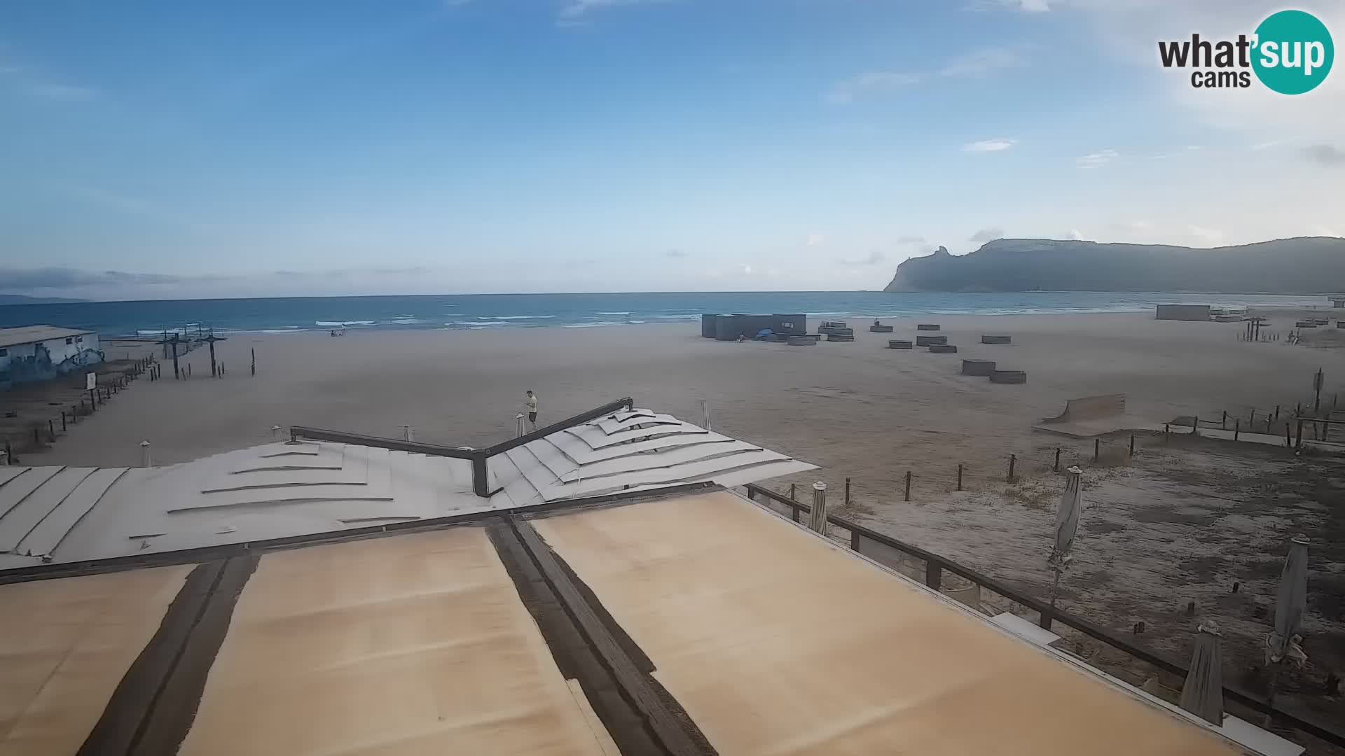 Poetto beach webcam | Cagliari | Sardinija