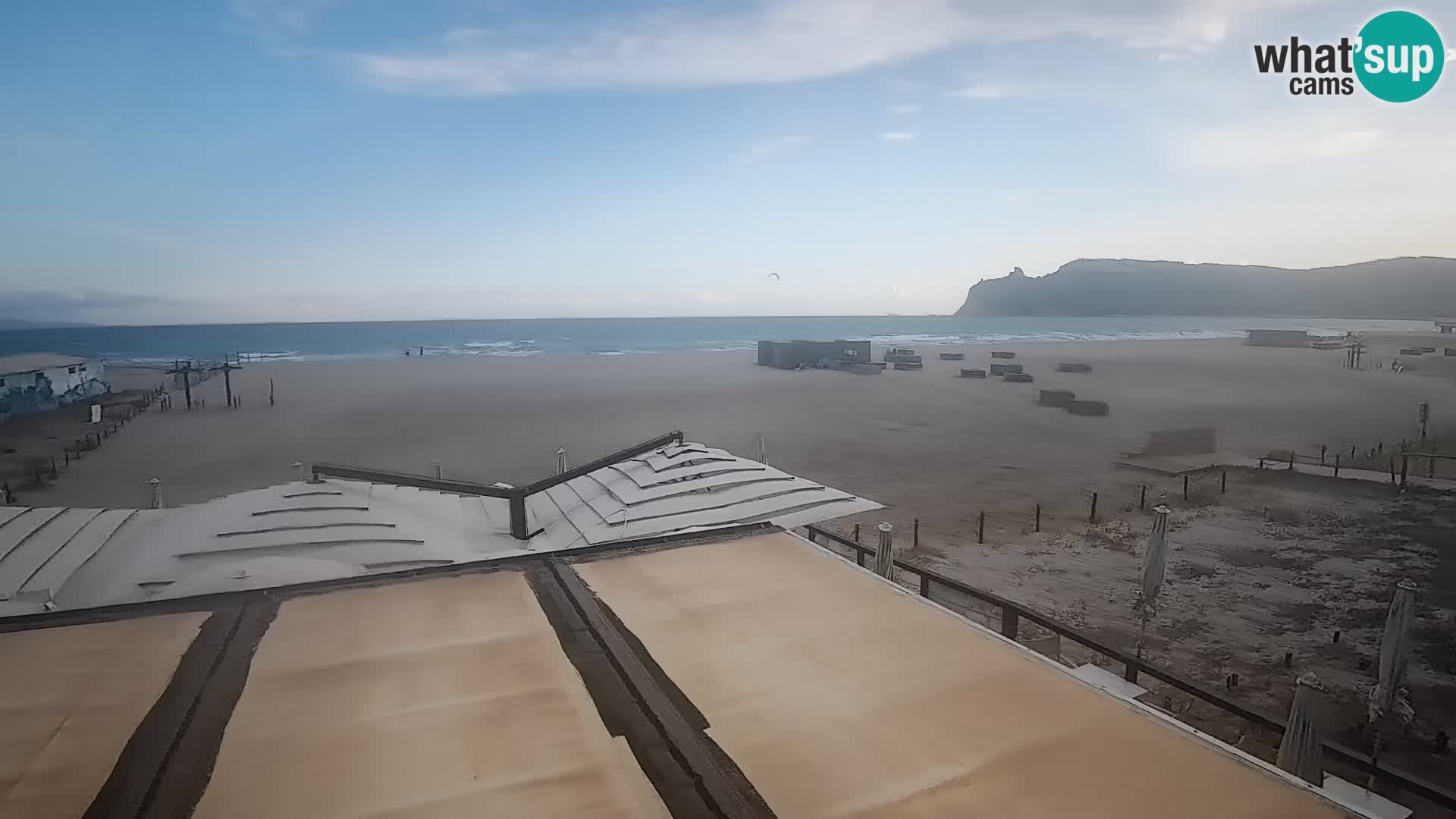 Poetto beach webcam | Cagliari | Sardinija