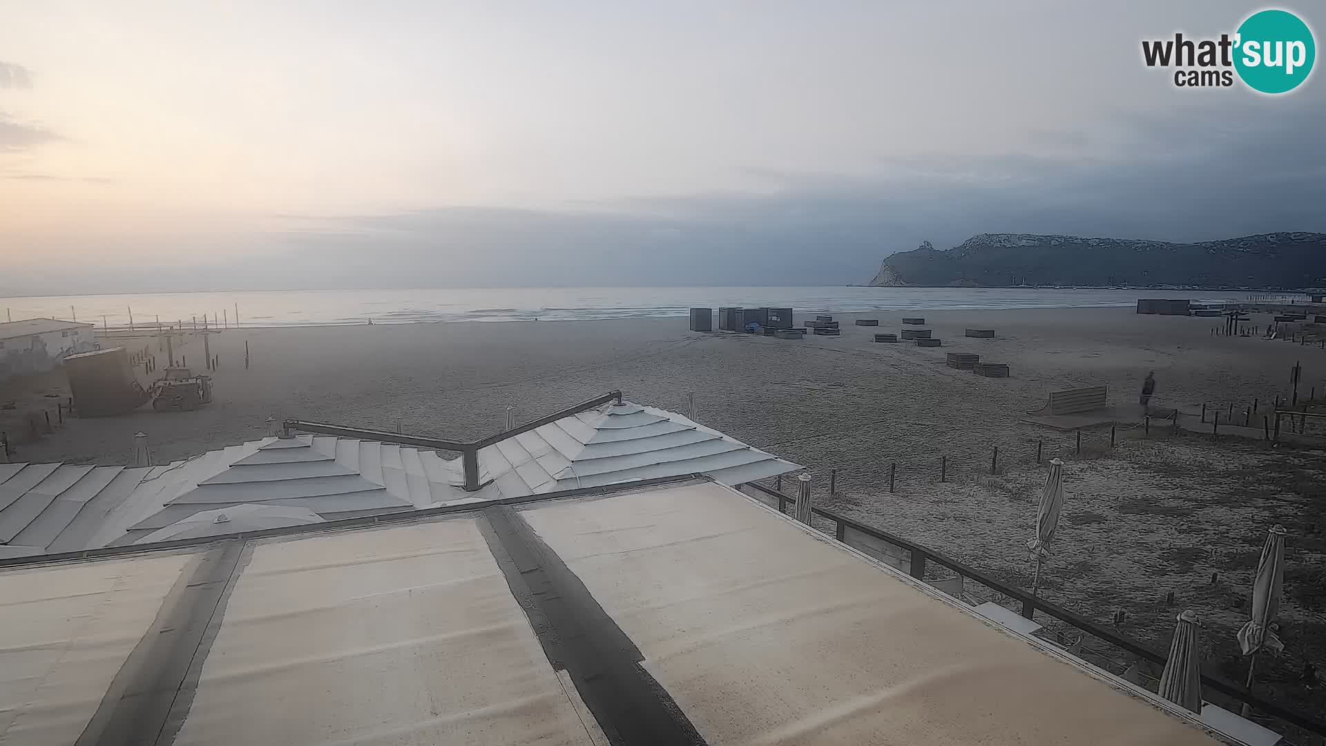 Webcam spiaggia del Poetto | Cagliari | Sardegna