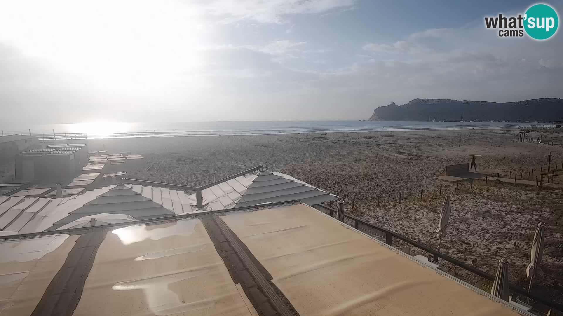 Poetto Strand Webcam | Cagliari | Sardinien