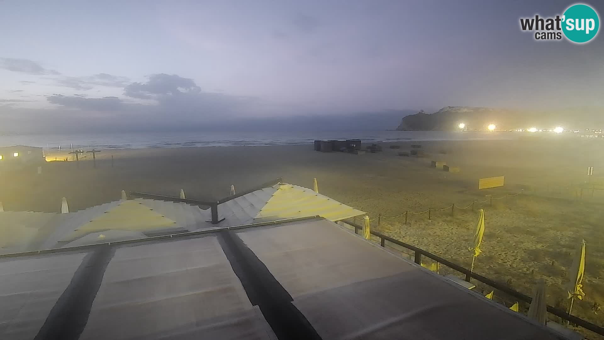 Poetto beach webcam | Cagliari | Sardinia