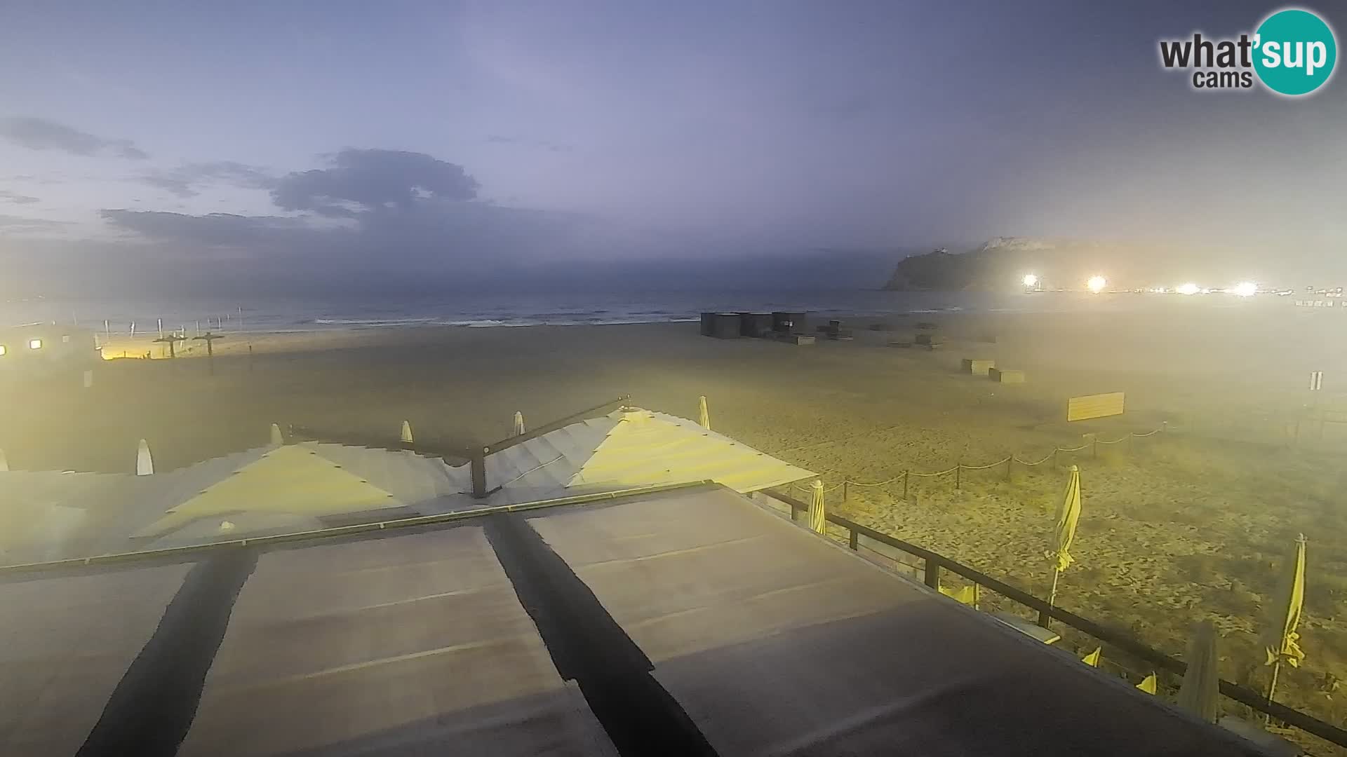 Poetto beach webcam | Cagliari | Sardinia