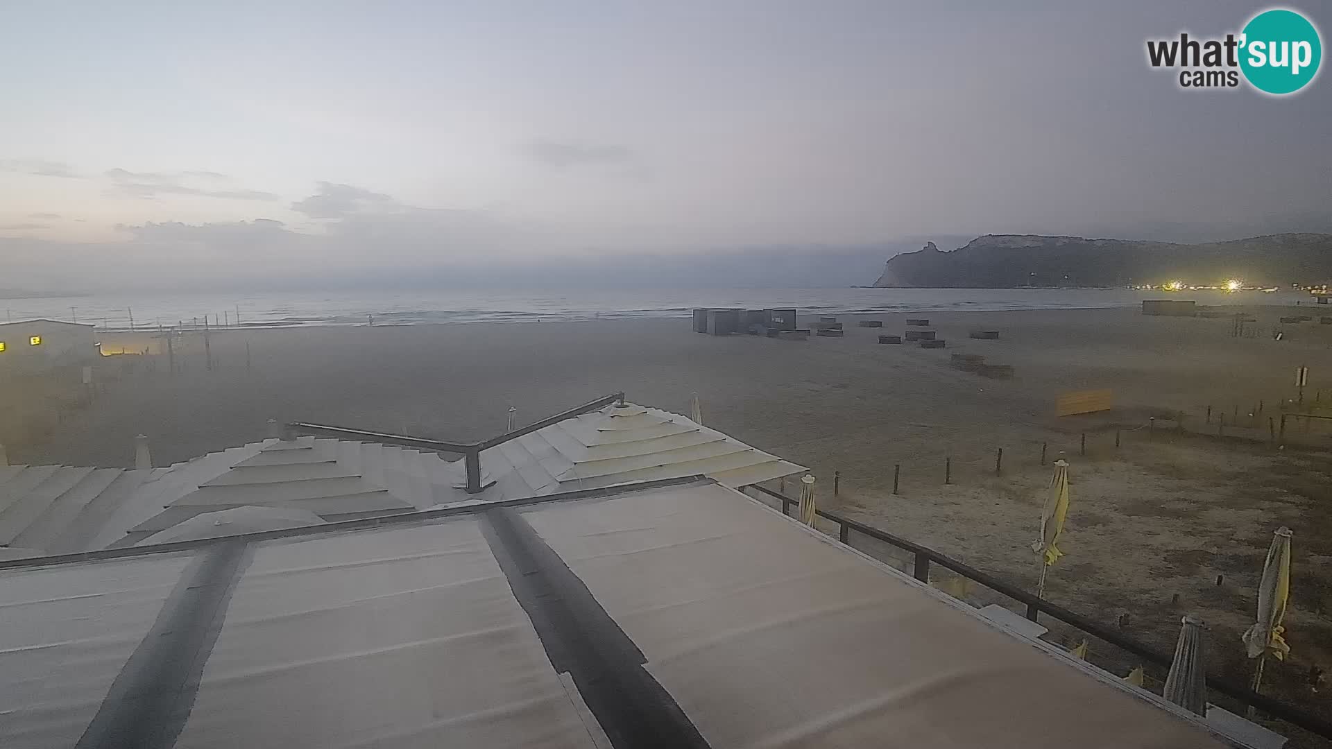 Webcam plage de Poetto | Cagliari | Sardaigne