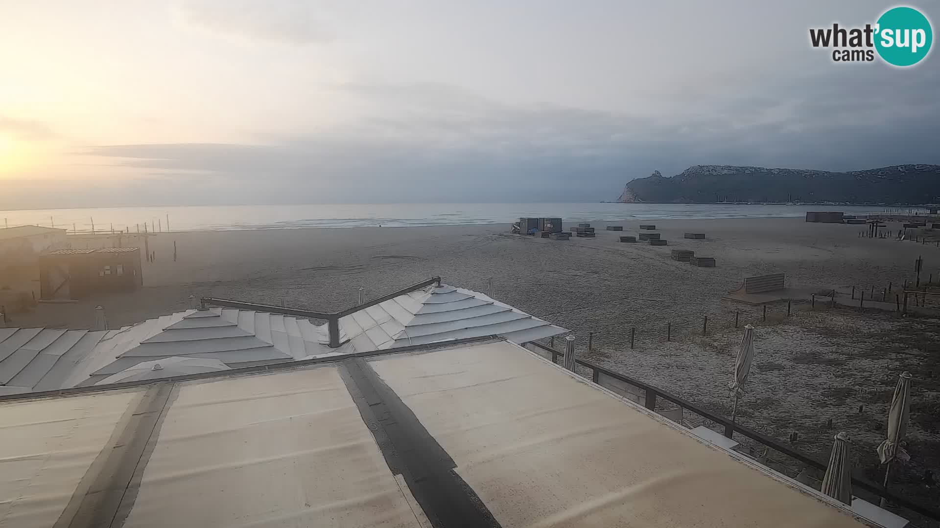 Poetto Strand Webcam | Cagliari | Sardinien