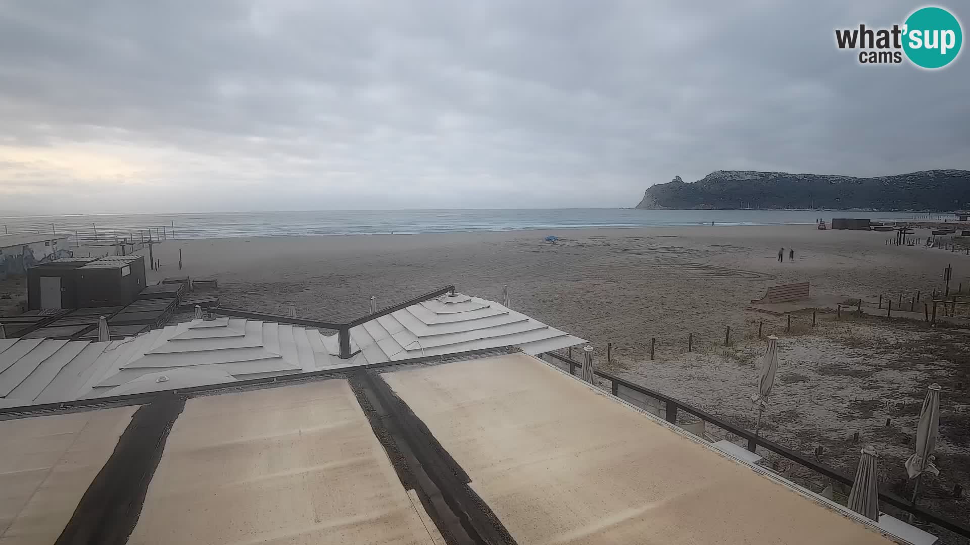 Poetto beach webcam | Cagliari | Sardinija