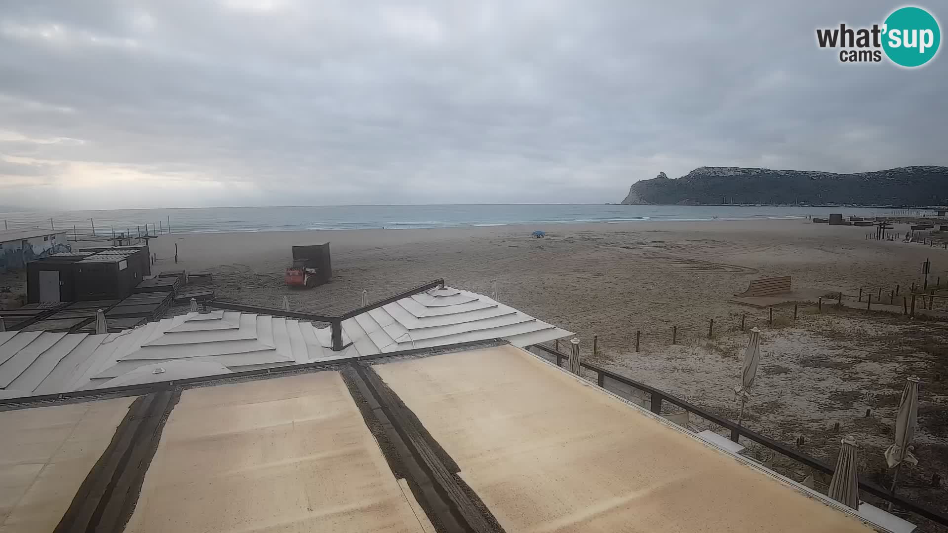 Poetto Strand Webcam | Cagliari | Sardinien