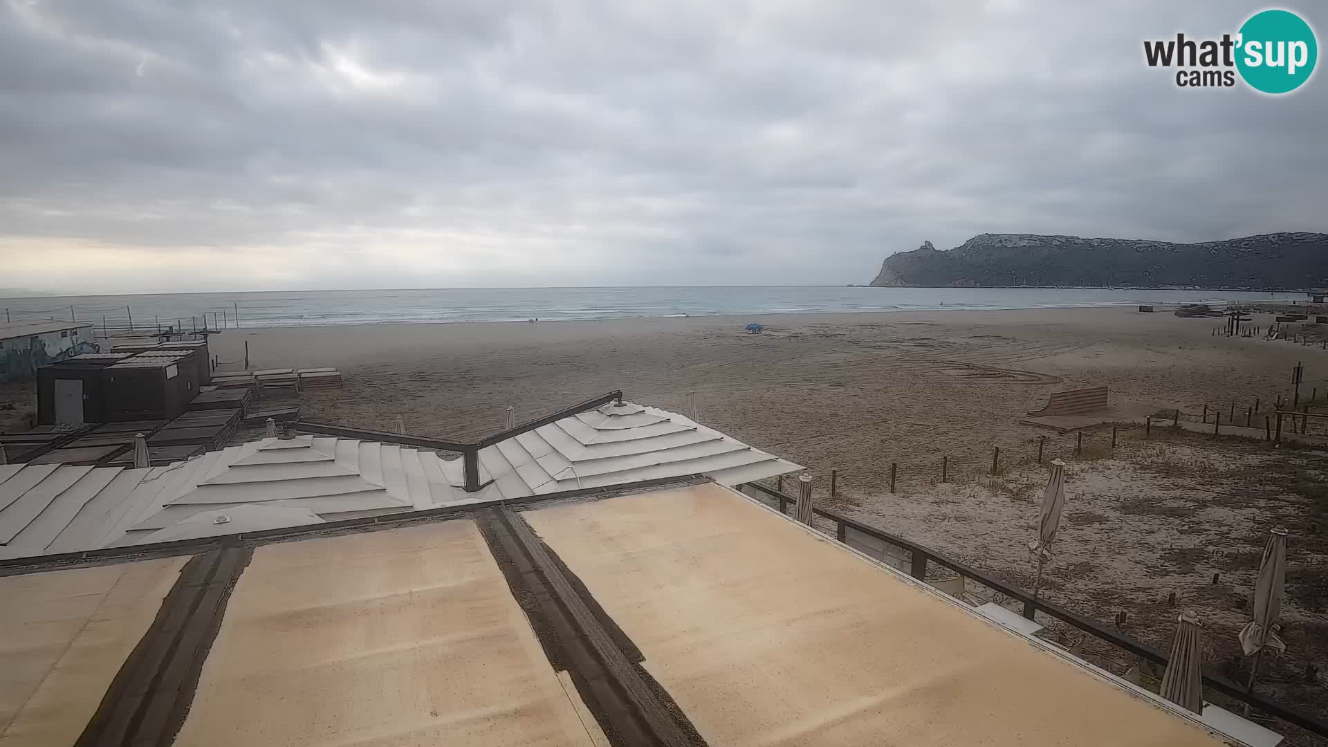 Poetto beach webcam | Cagliari | Sardinia