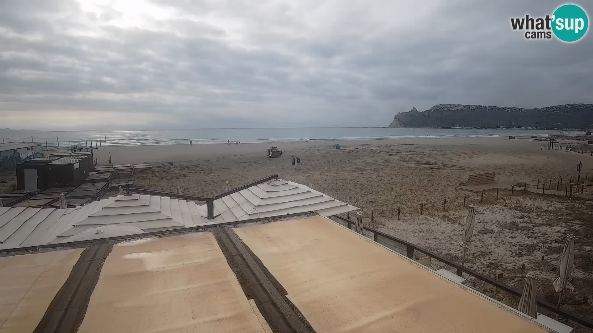 Poetto beach webcam | Cagliari | Sardinia